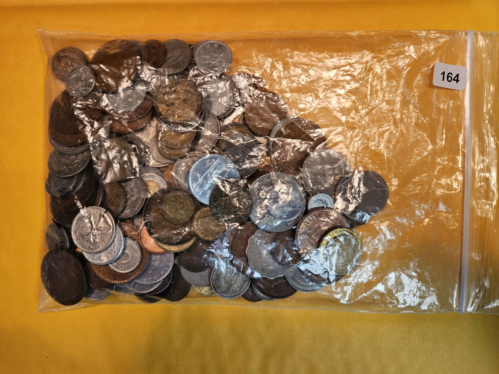 TWO POUNDS of mixed World coins (1 of 2)