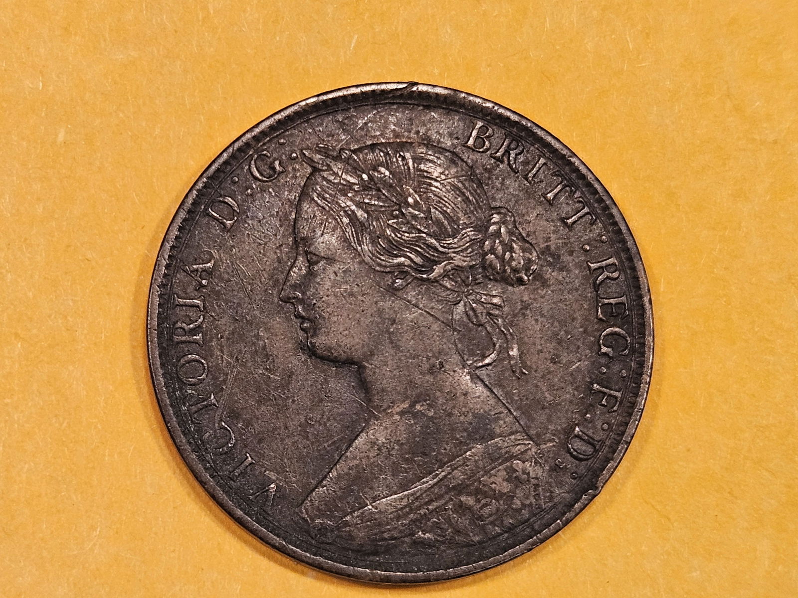 1864 New Brunswick One Cent (1 of 3)