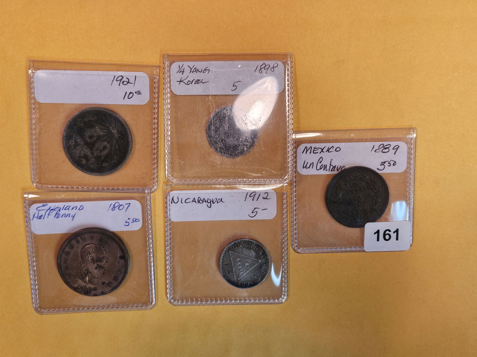 Five Fun Mixed World Coins (1 of 6)