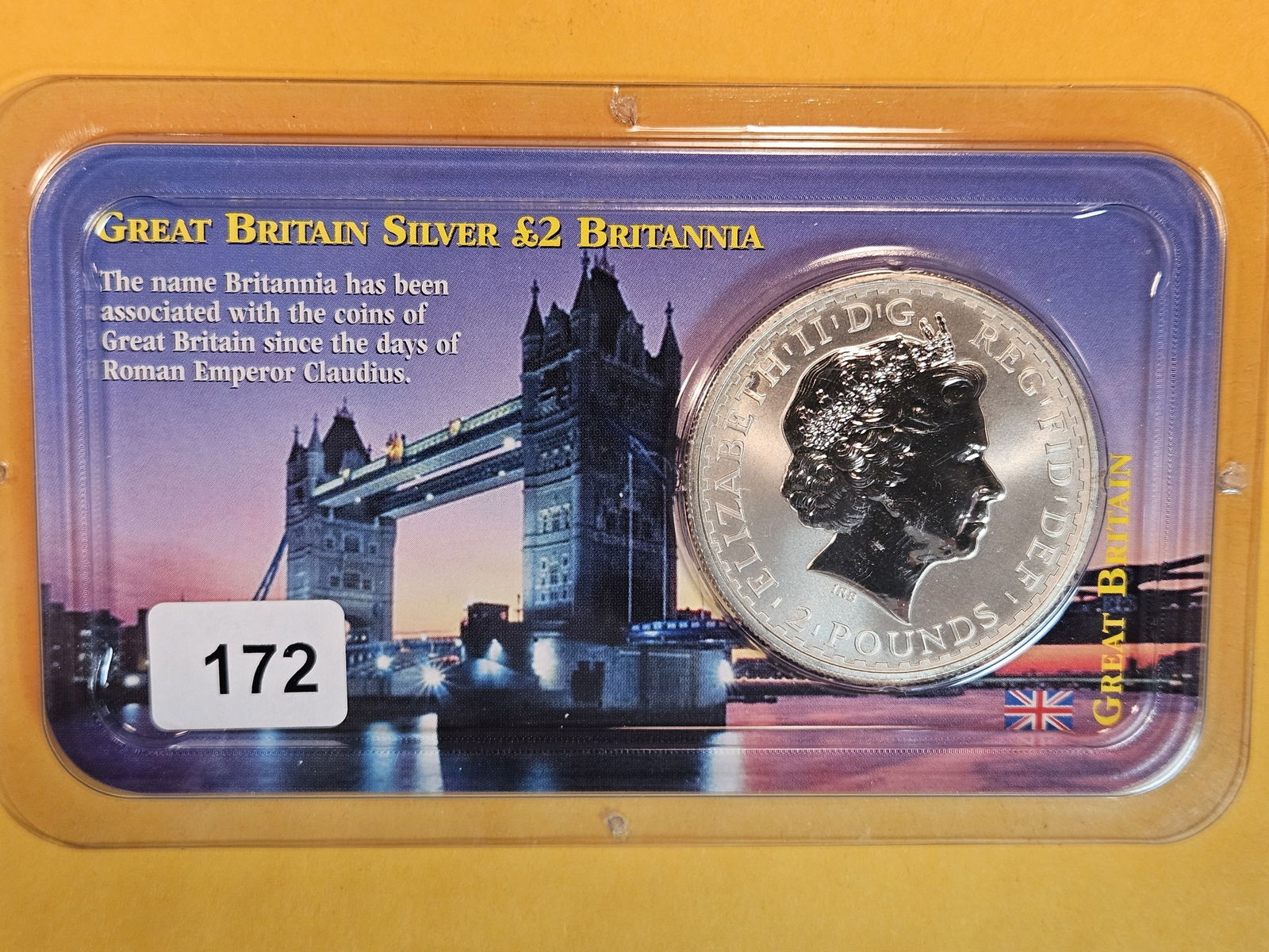 GEM 1999 Great Britain silver Two Pounds (1 of 2)