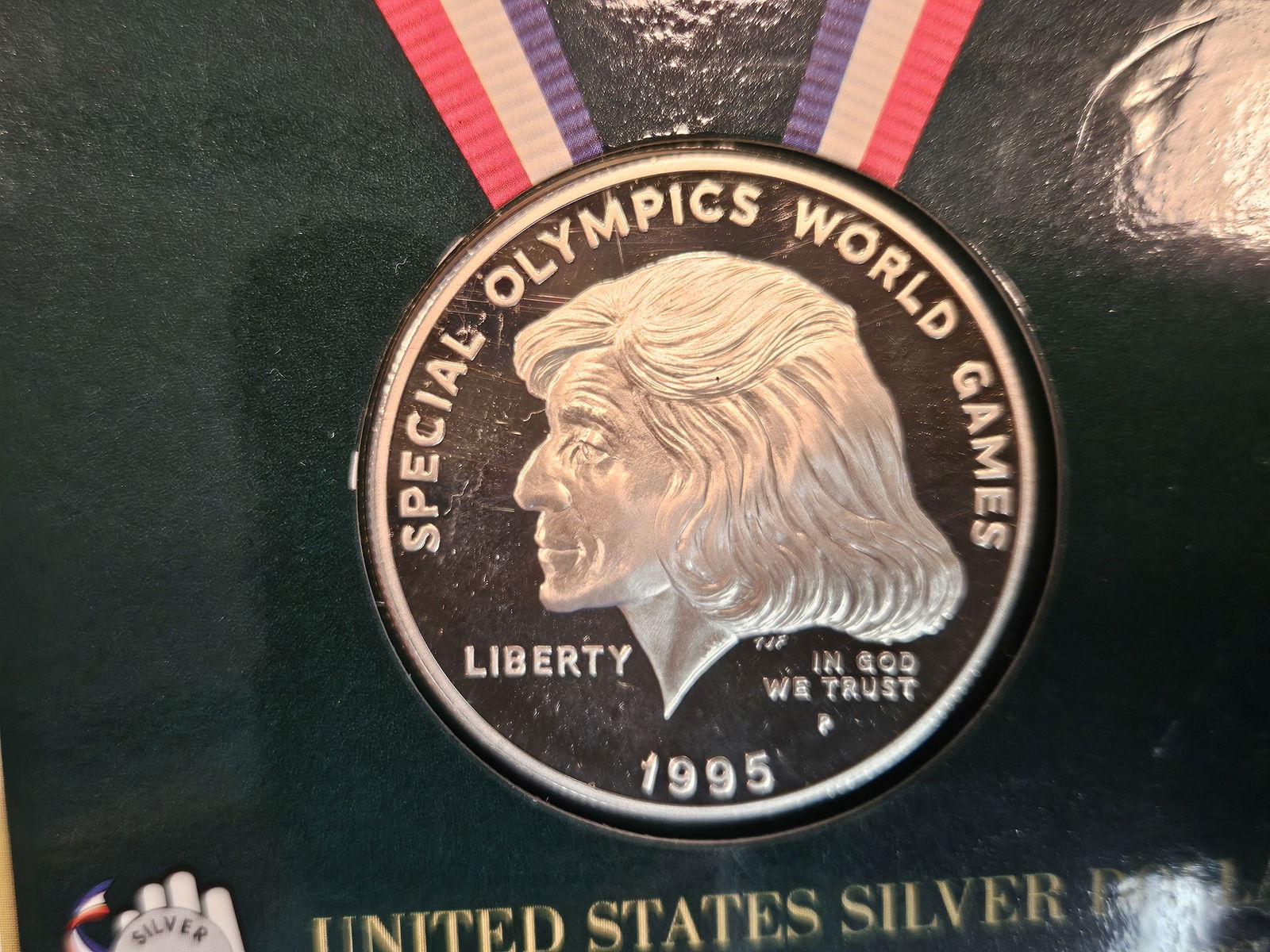 1995-P Special Olympics Proof Deep Cameo Commemorative Silver Dollar (1 of 3)