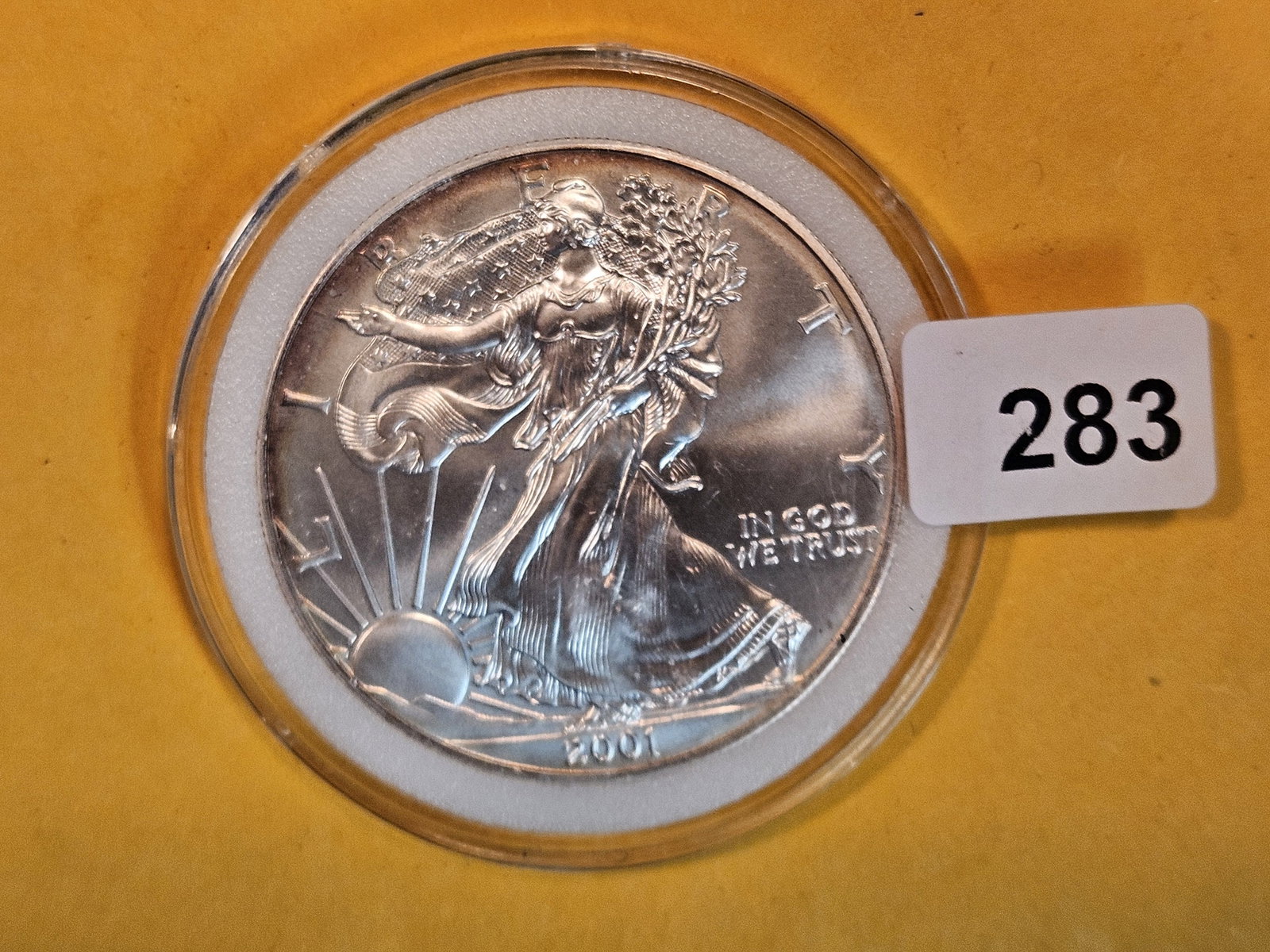 And last, but not least a GEM BU 2001 ASE: Thanks all for another great auction. Have a lovely night, blessed week and we'll see ya'll again next time!