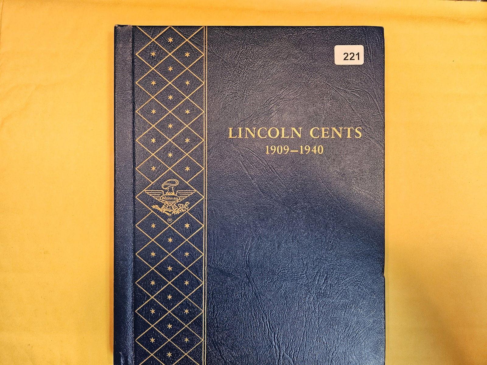 Lincoln Wheat cent album from 1909 - 1940 (1 of 9)