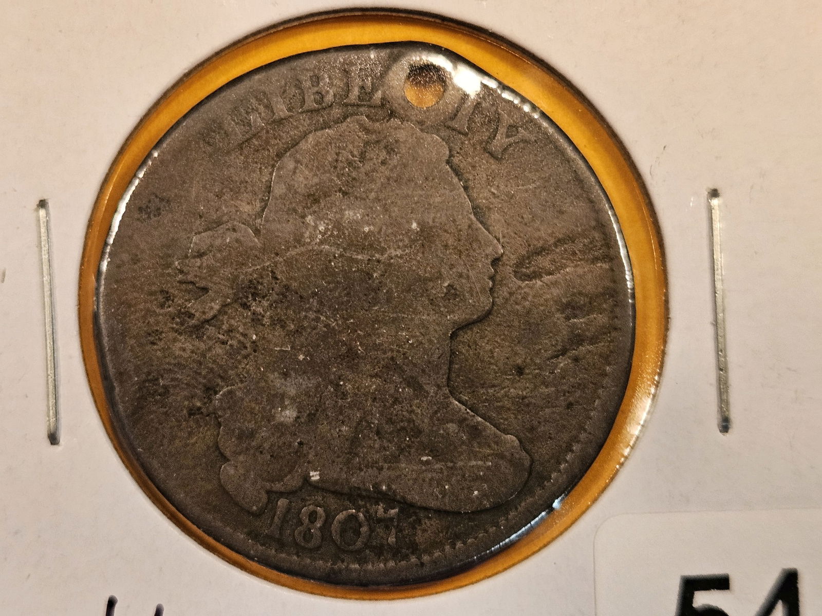 1807 Draped Bust Large Cent (1 of 3)