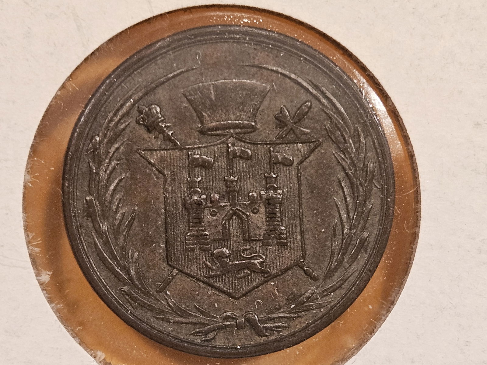 1847 CONDER Token in Extra Fine plus (1 of 4)