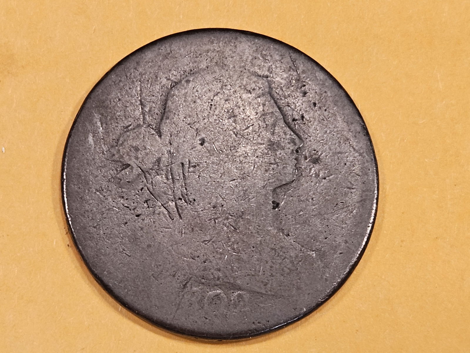 1802 Draped Bust Large Cent (1 of 3)