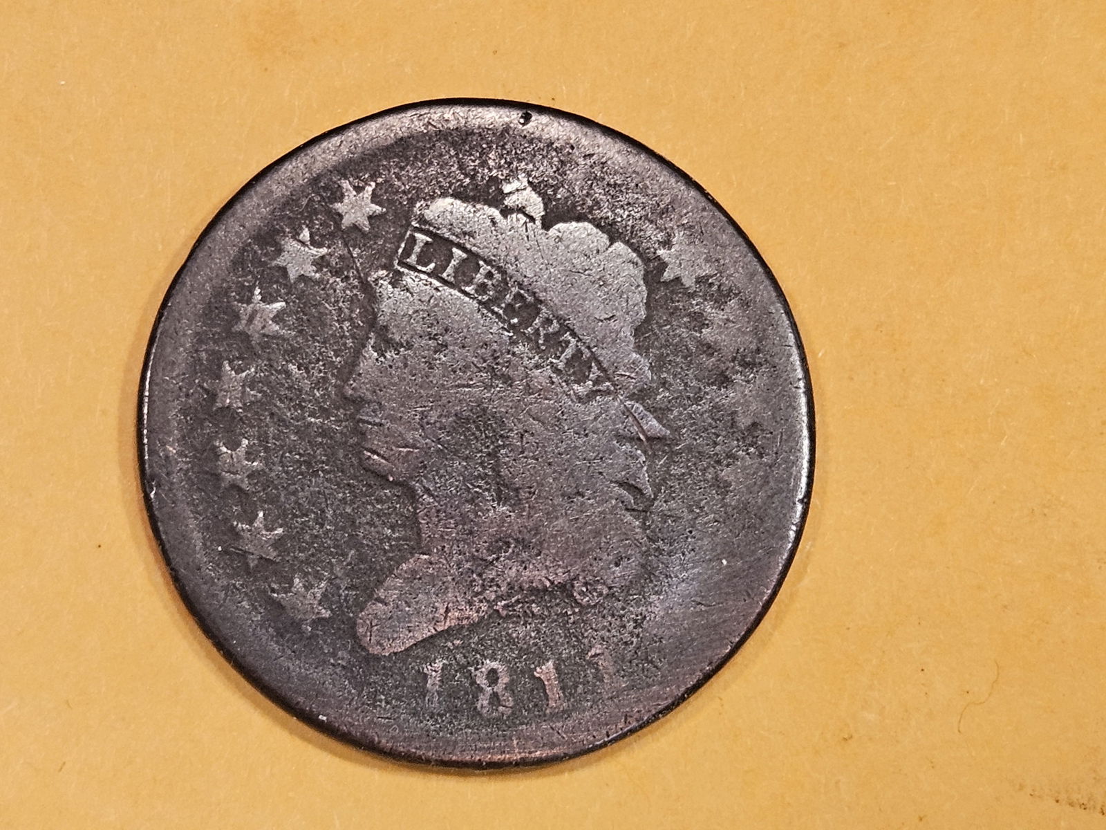 * Semi-Key 1811 Classic Head Large Cent (1 of 3)