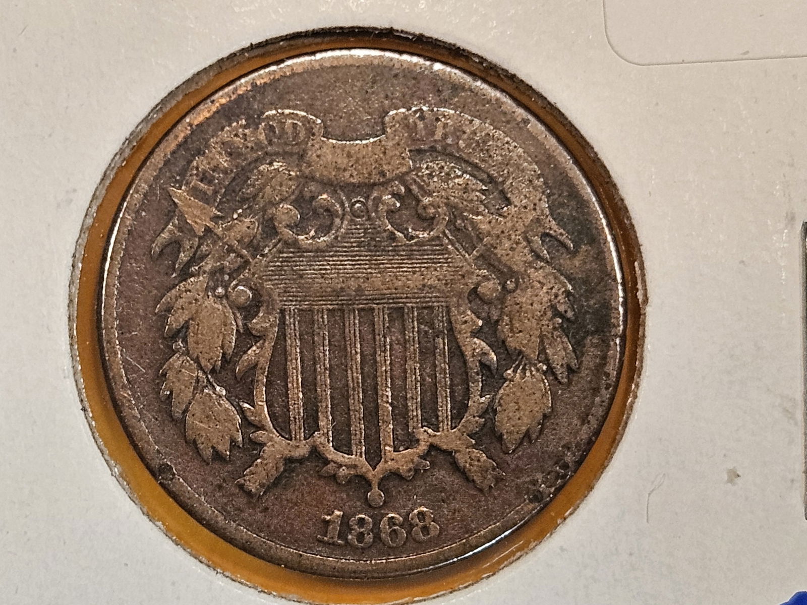 1868 Two Cent piece (1 of 3)