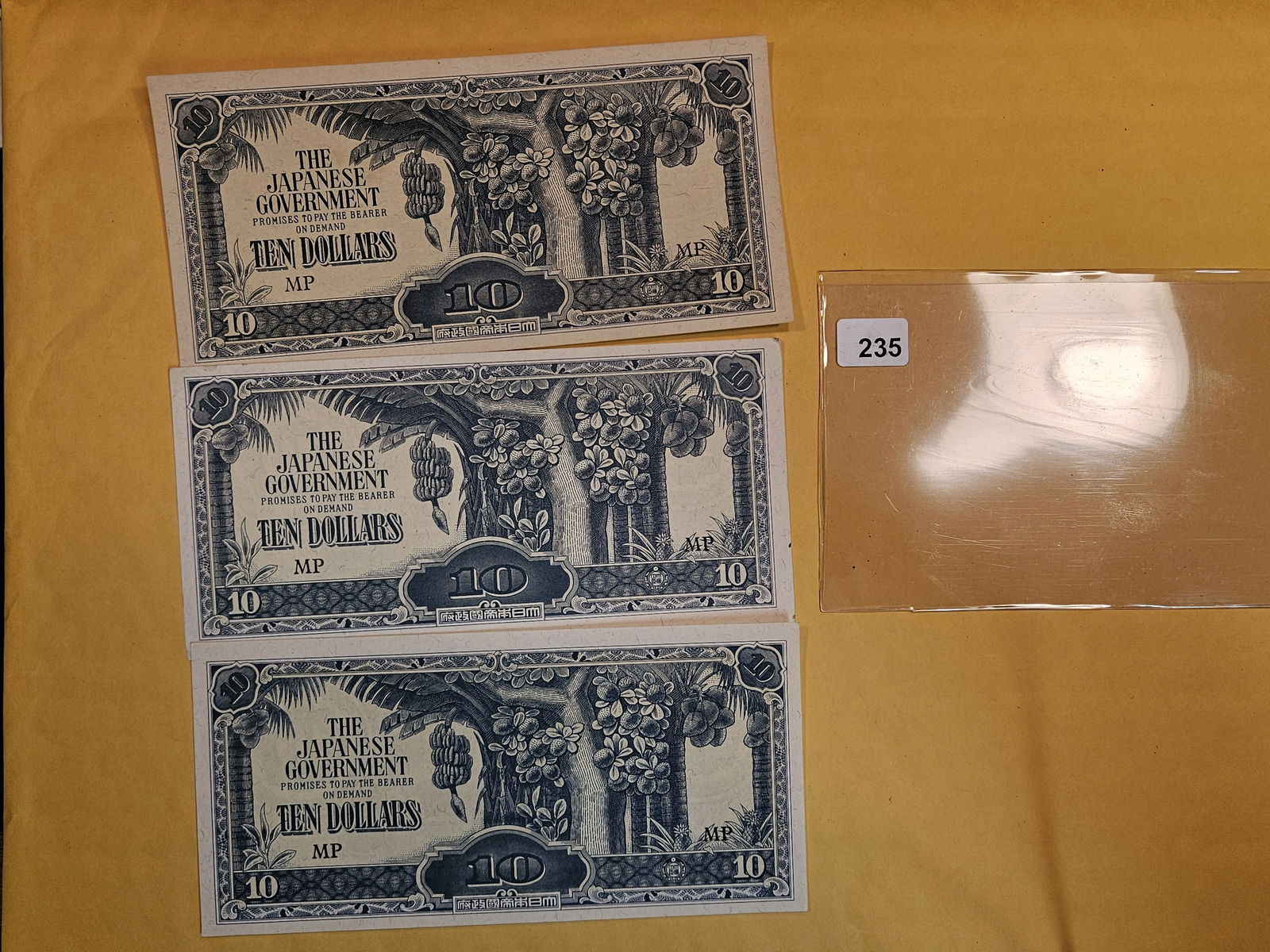 Three Japanese Invasion Notes (1 of 2)