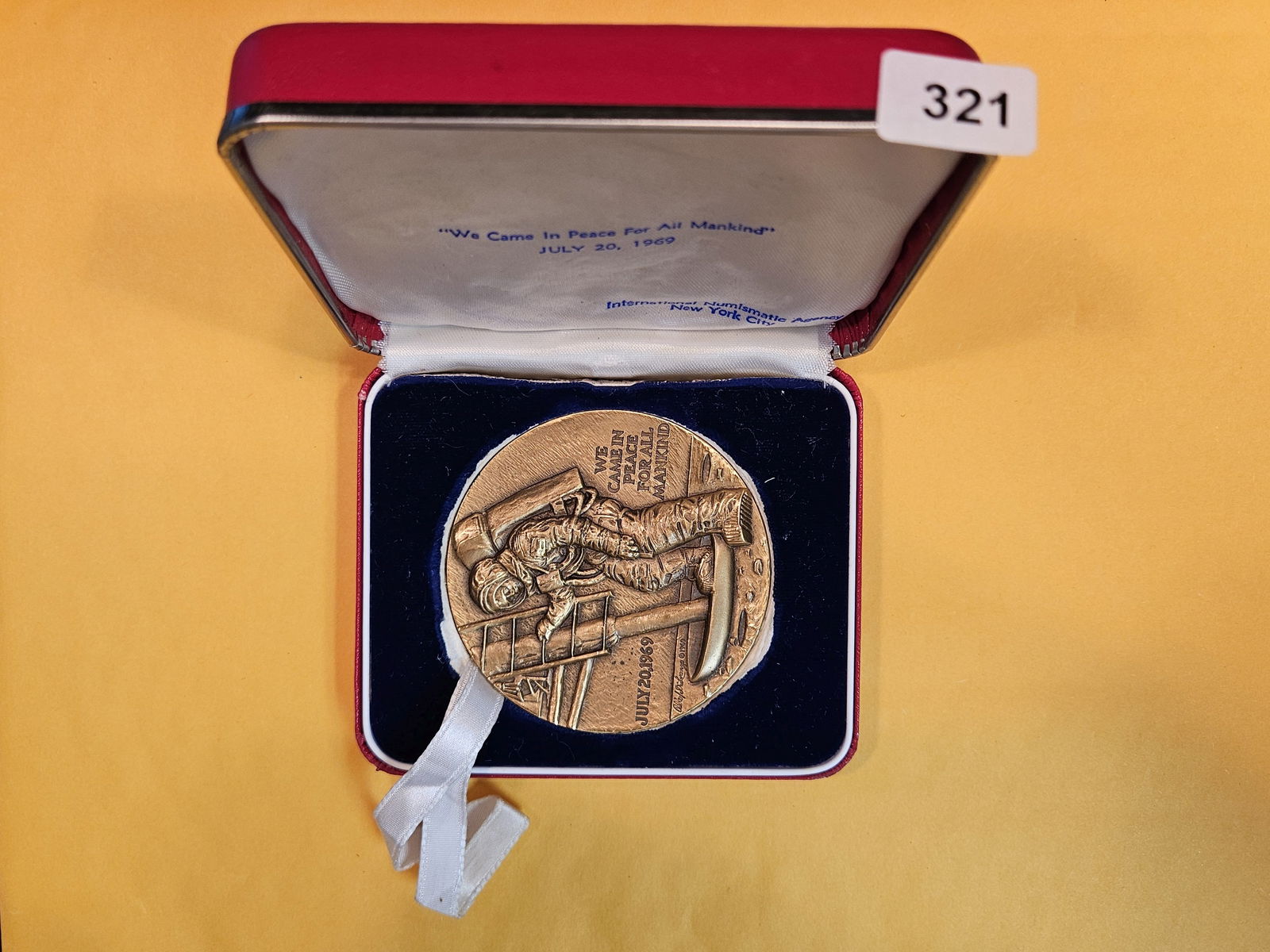 1969 Man on the Moon Medallion (1 of 2)