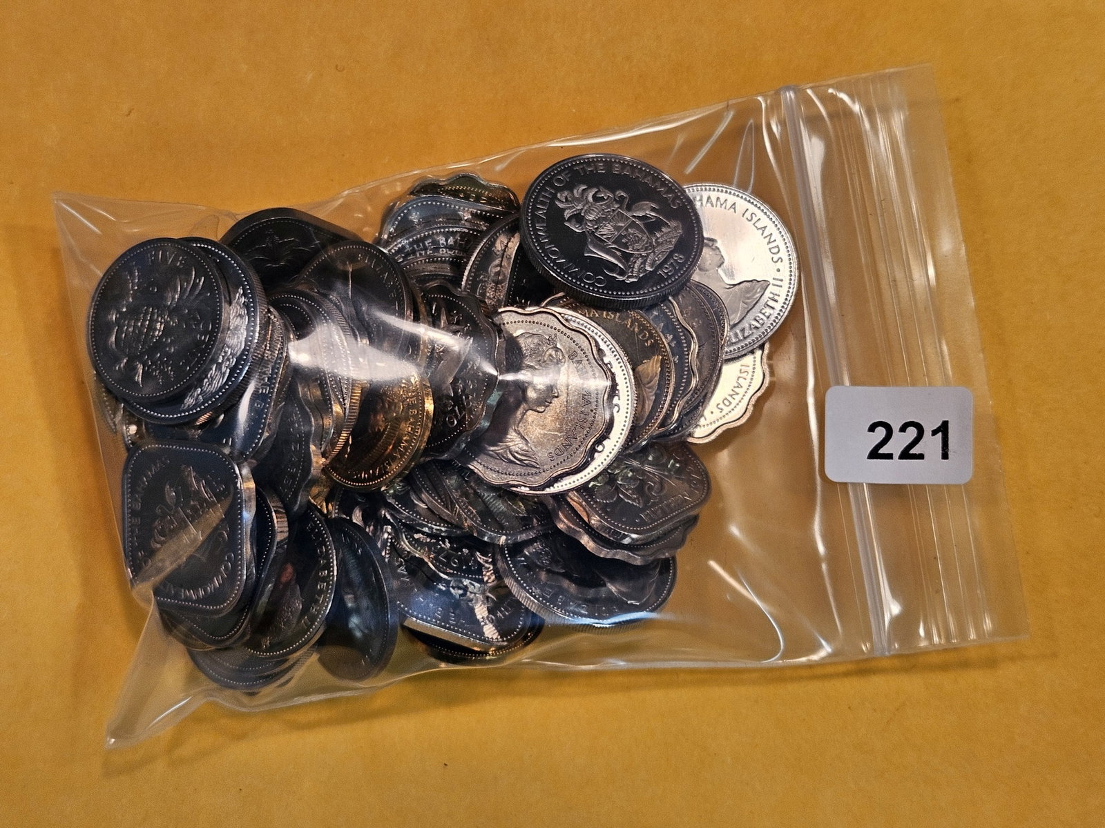 TEN ounces of Proof coins from the Bahamas: Unsearched by us