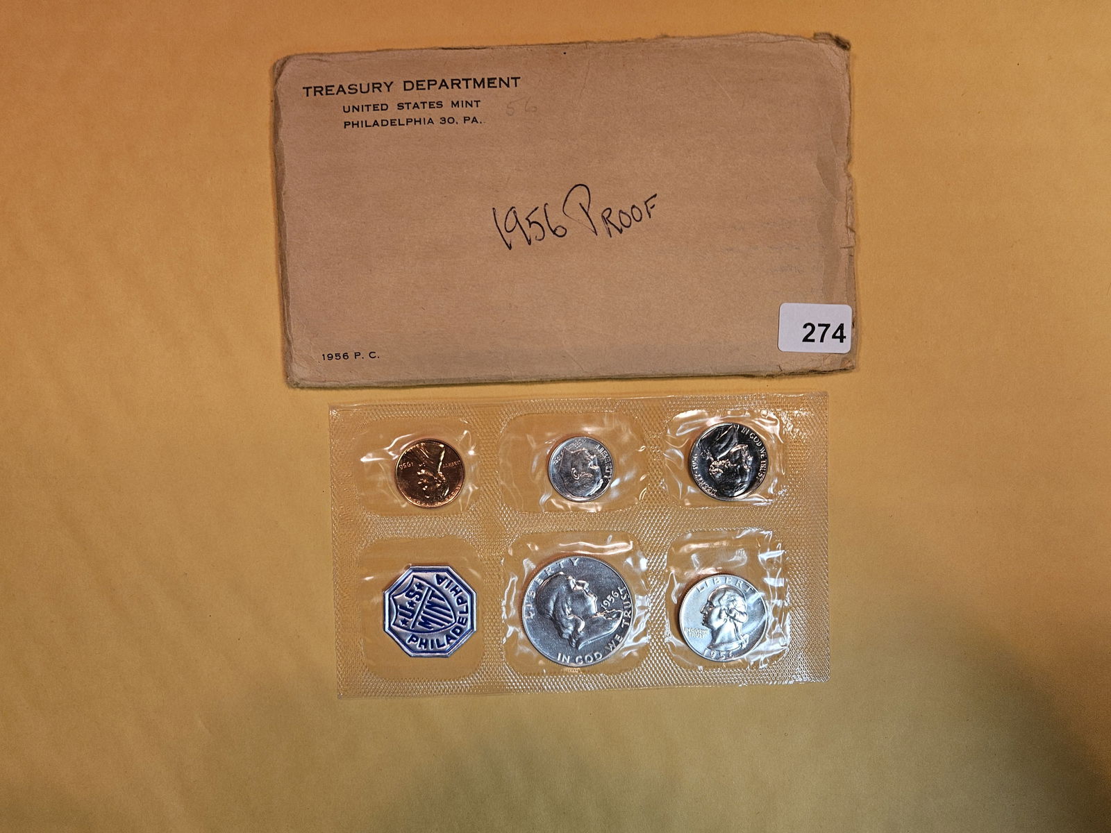 1956 US Silver Proof Set (1 of 3)