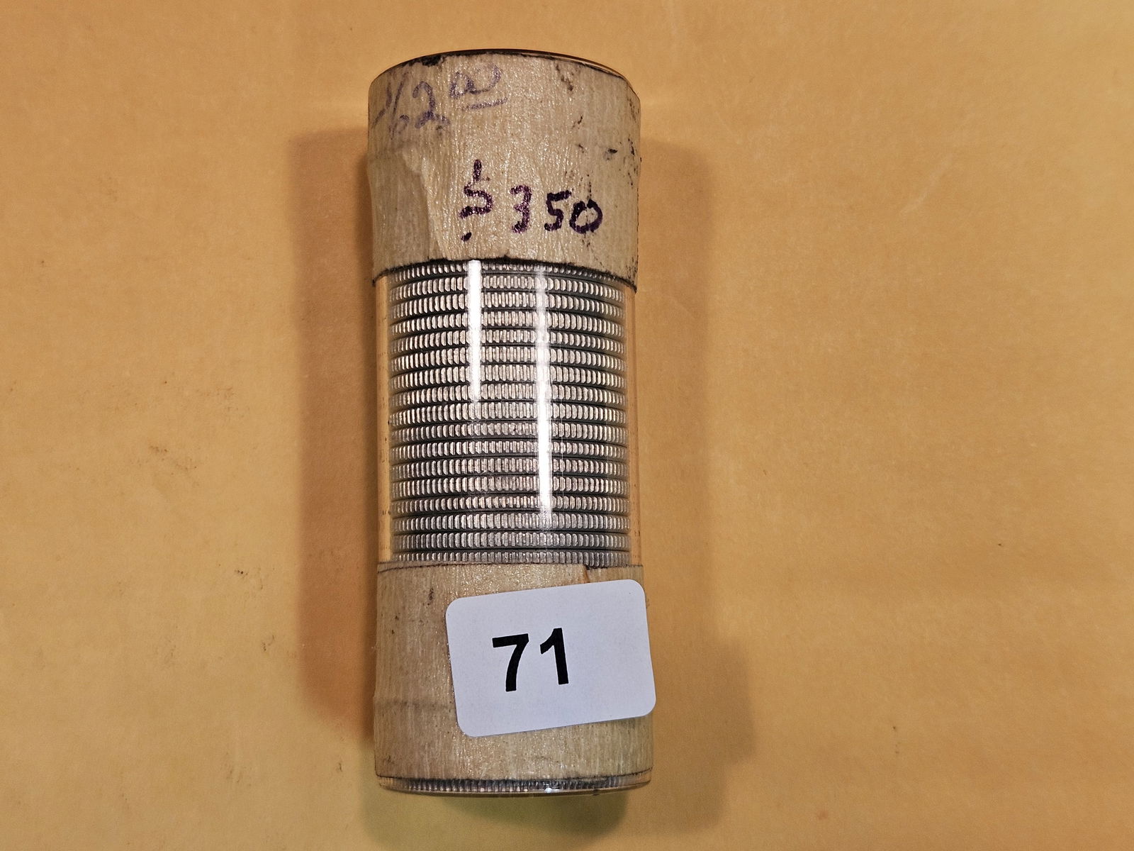 * Brilliant Uncirculated Roll of Better Date 1946-D silver Washington Quarters (1 of 3)