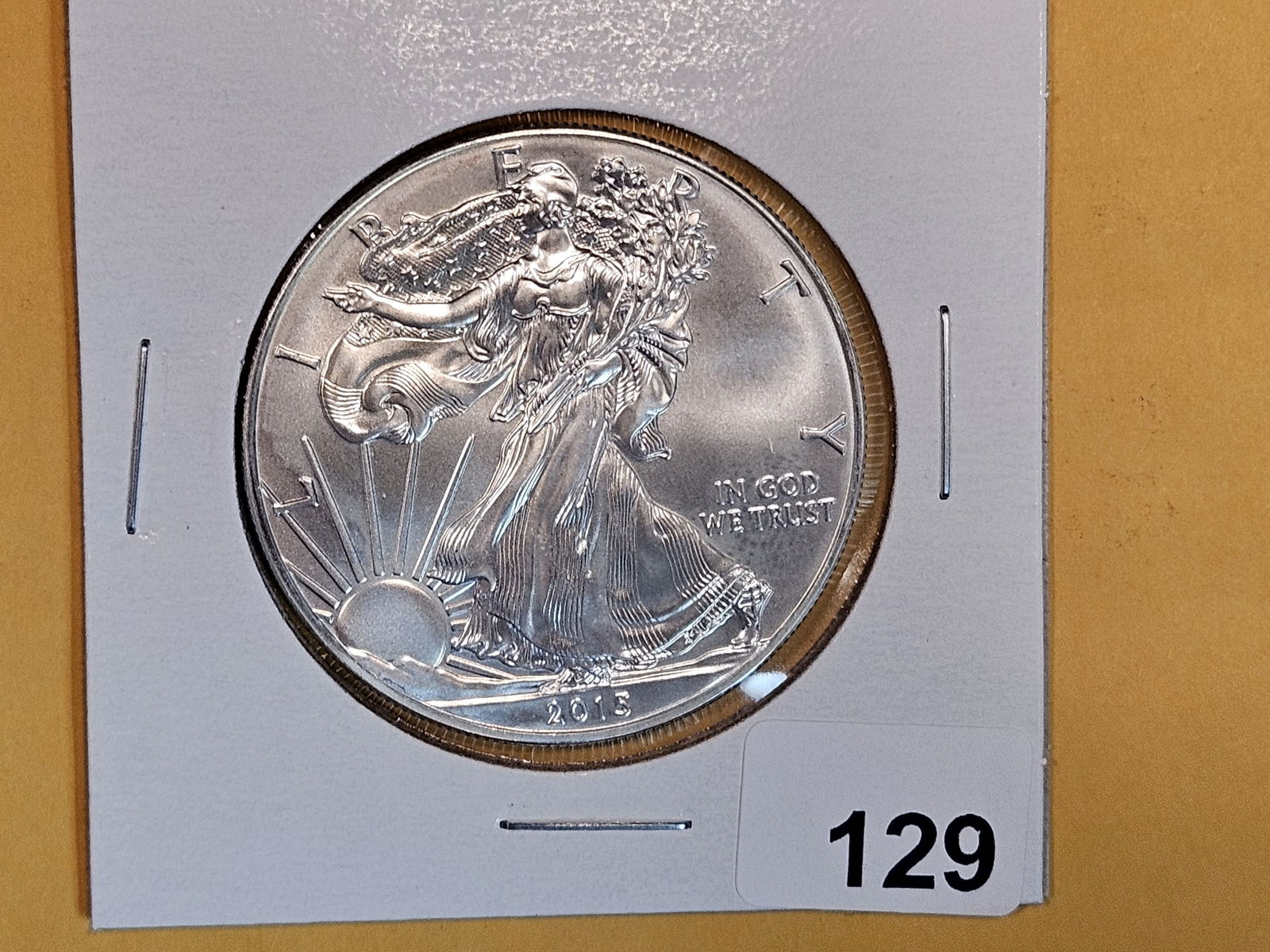 GEM Brilliant Uncirculated 2013 American Silver Eagle (1 of 2)