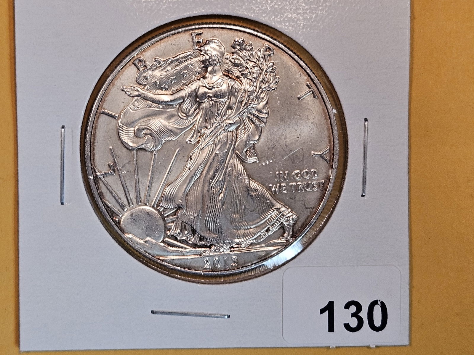 GEM Brilliant Uncirculated 2013 American Silver Eagle (1 of 2)