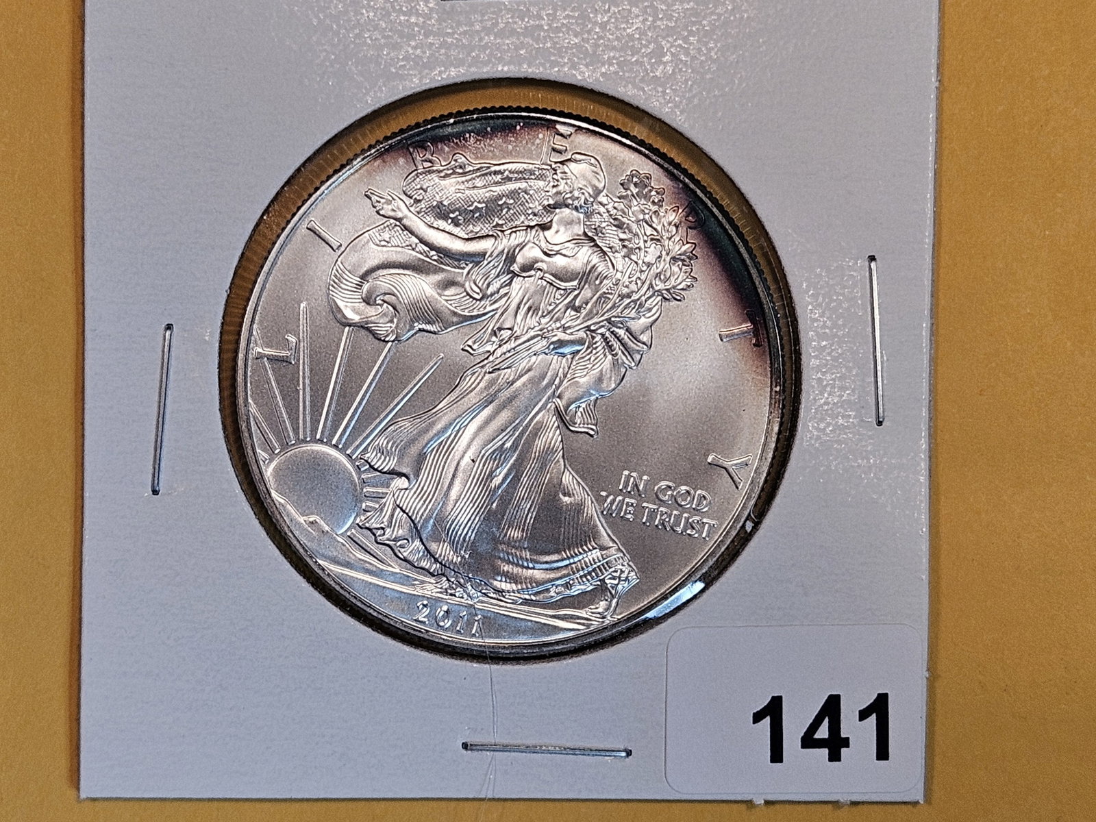 GEM Brilliant Uncirculated 2011 American Silver Eagle (1 of 2)