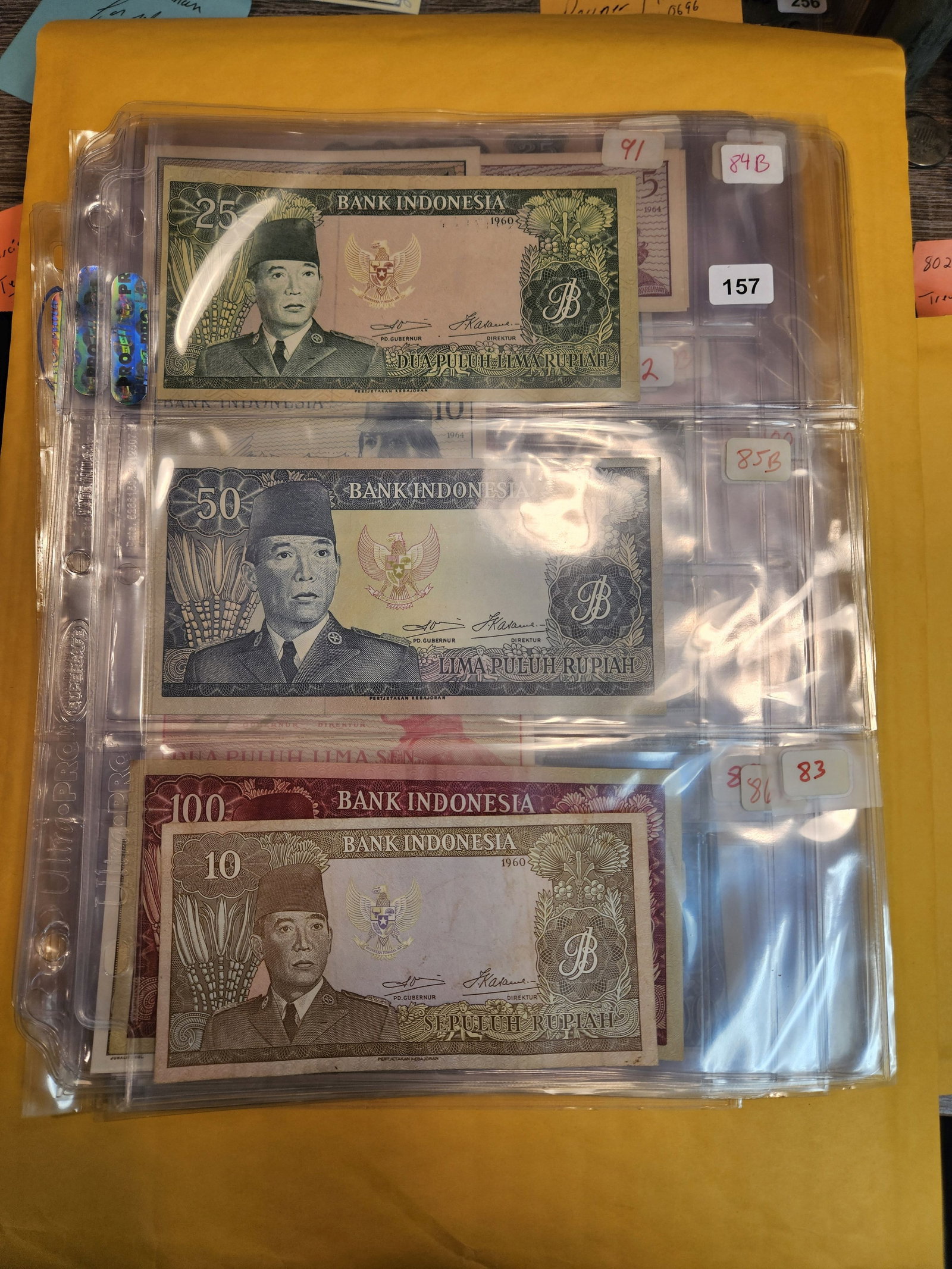 Nuther large group of nice notes from Indonesia (1 of 1)