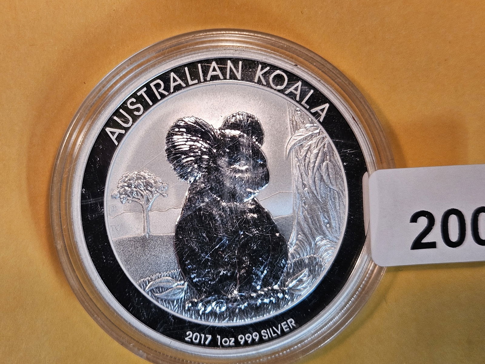 GEM Proof Deep Cameo 2017 Australia silver dollar (1 of 2)