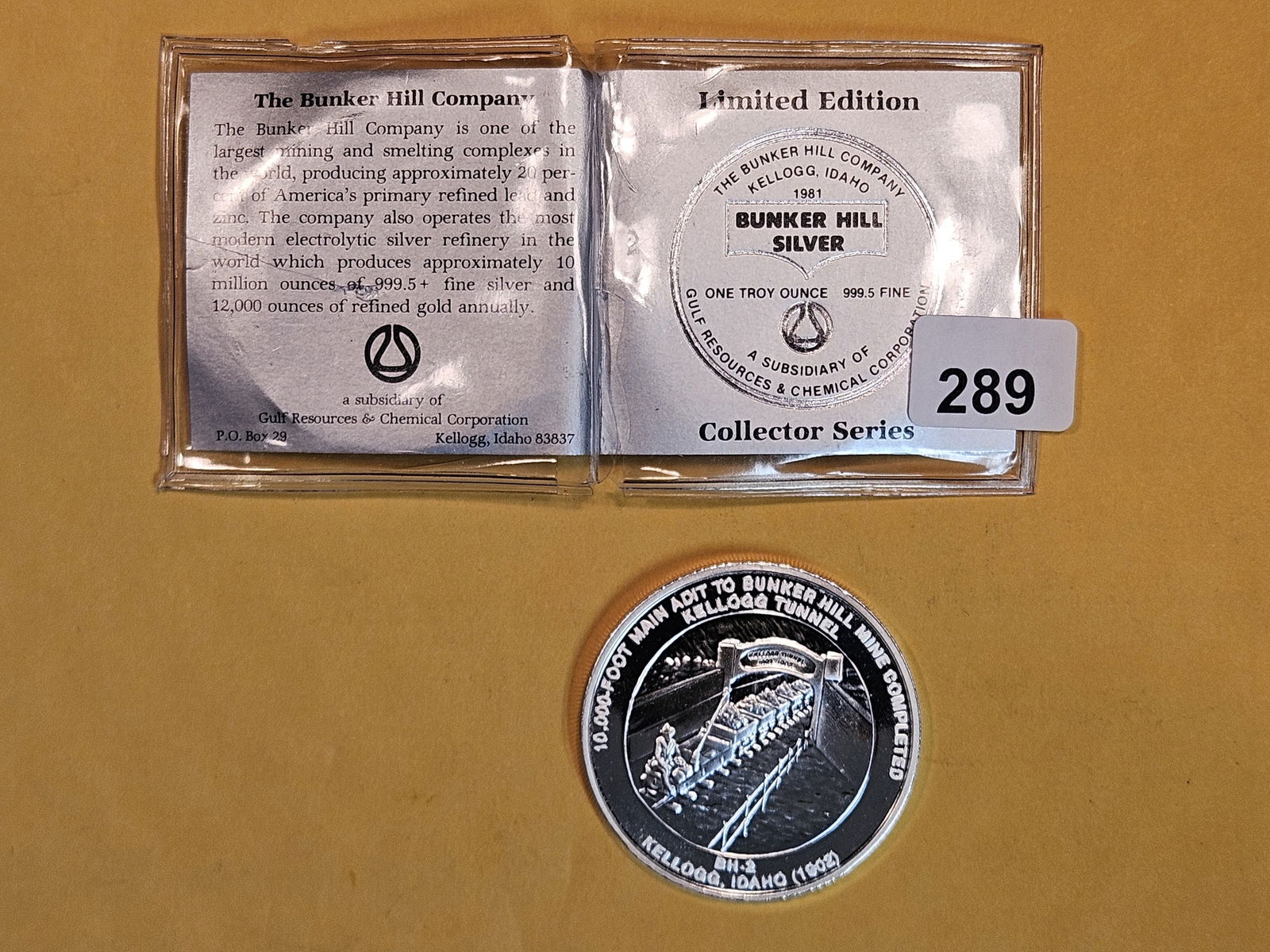 One troy ounce .999 fine silver Art round (1 of 4)
