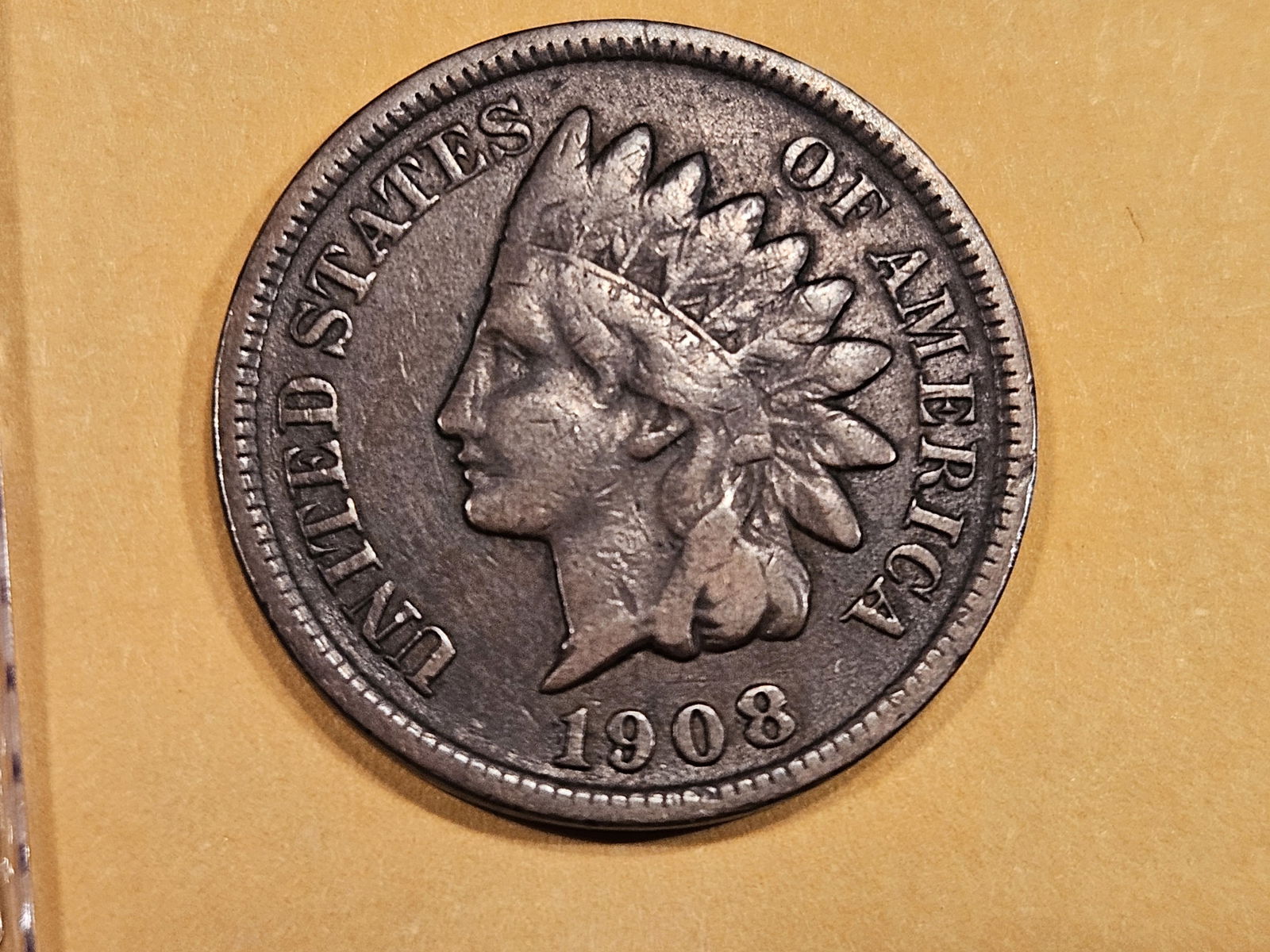 * Semi-Key 1908-S Indian Cent (1 of 3)