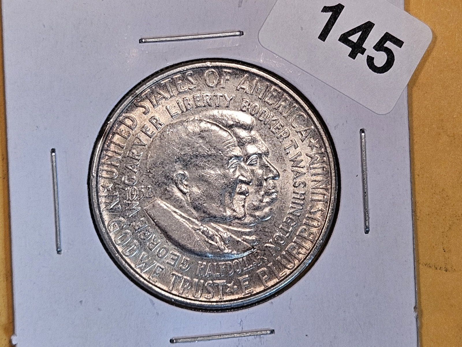 Brilliant Uncirculated 1952 Commemorative silver Half Dollar (1 of 3)
