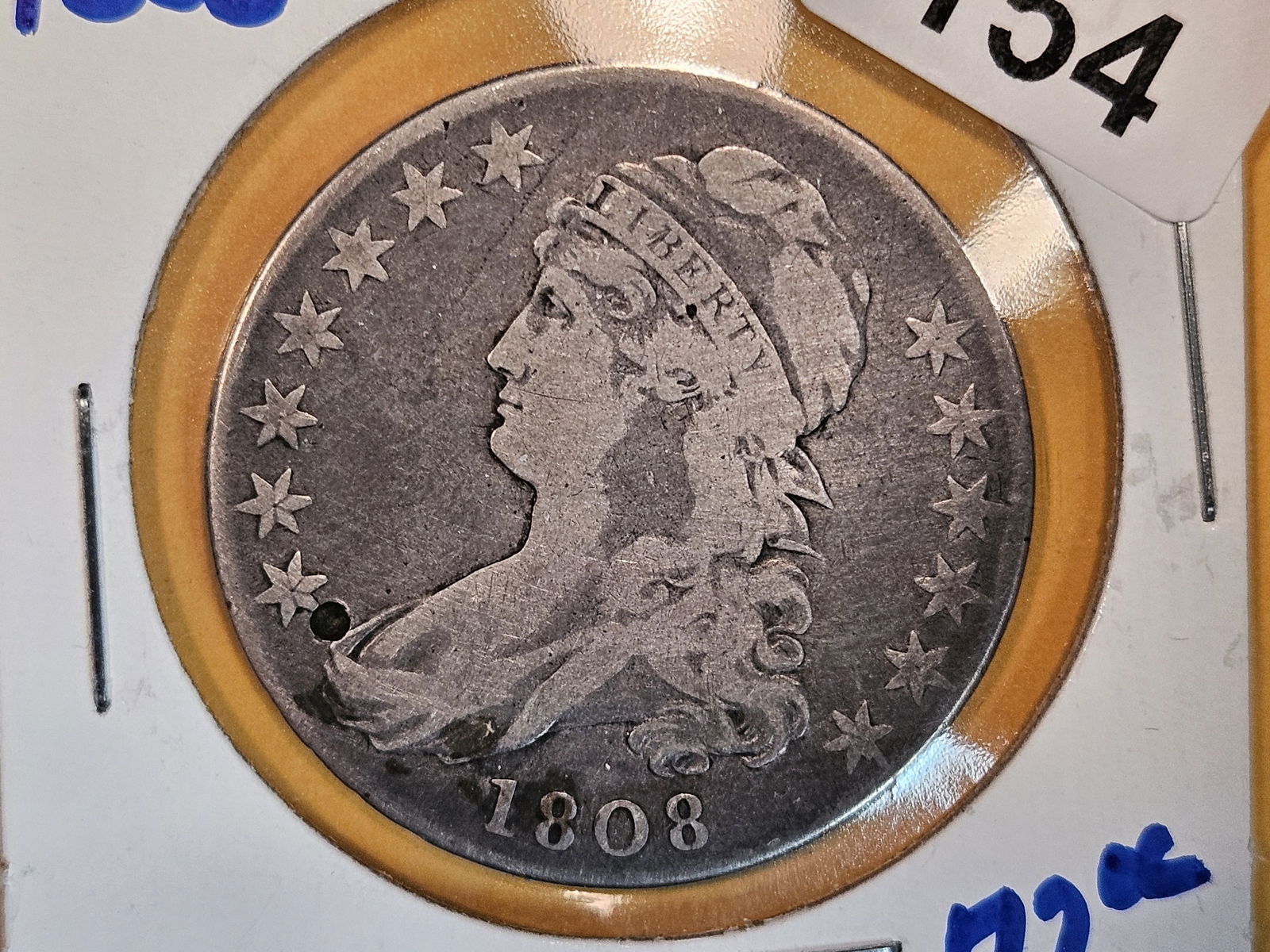 1808 Capped Bust Half Dollar (1 of 3)