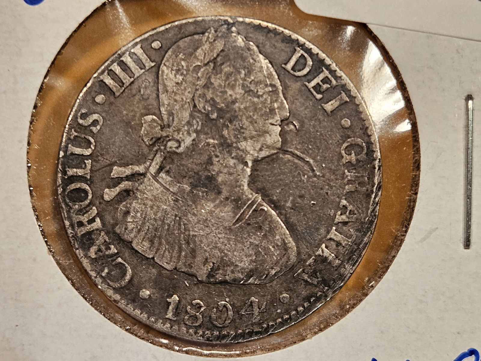 1804 Mexico silver 2 reals (1 of 3)