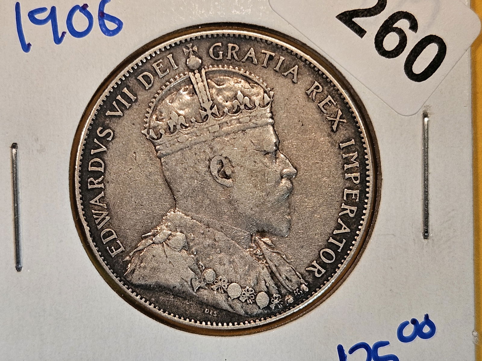 Better 1906 Canada fifty cents (1 of 3)