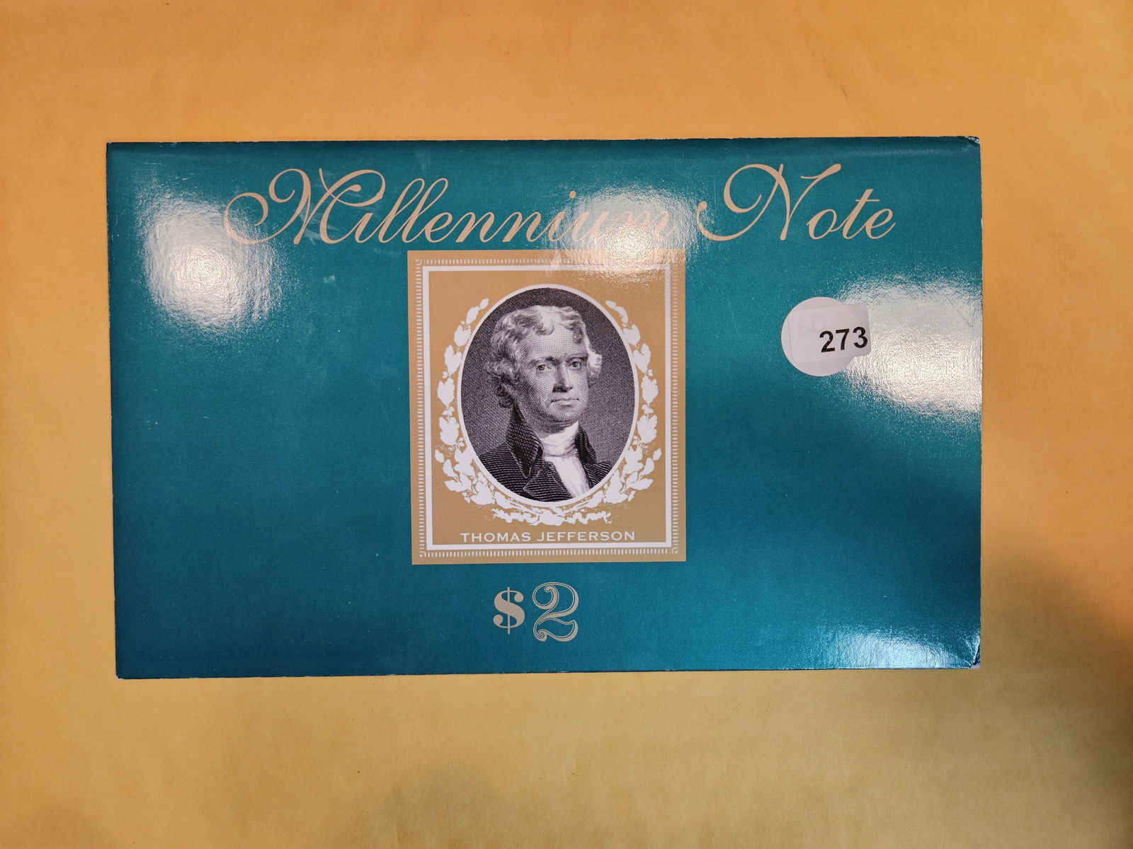 Crisp Uncirculated Millenium Star Note (1 of 2)