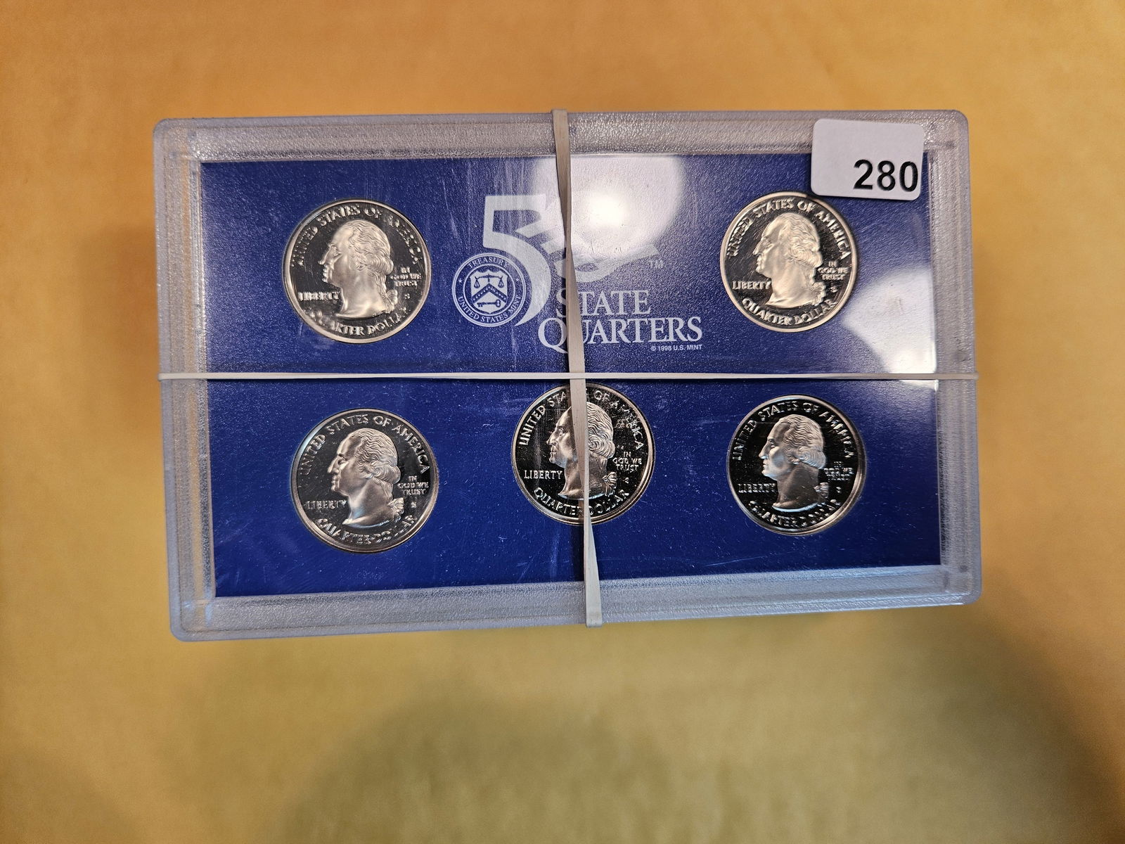 Ten US Proof Sets (1 of 2)