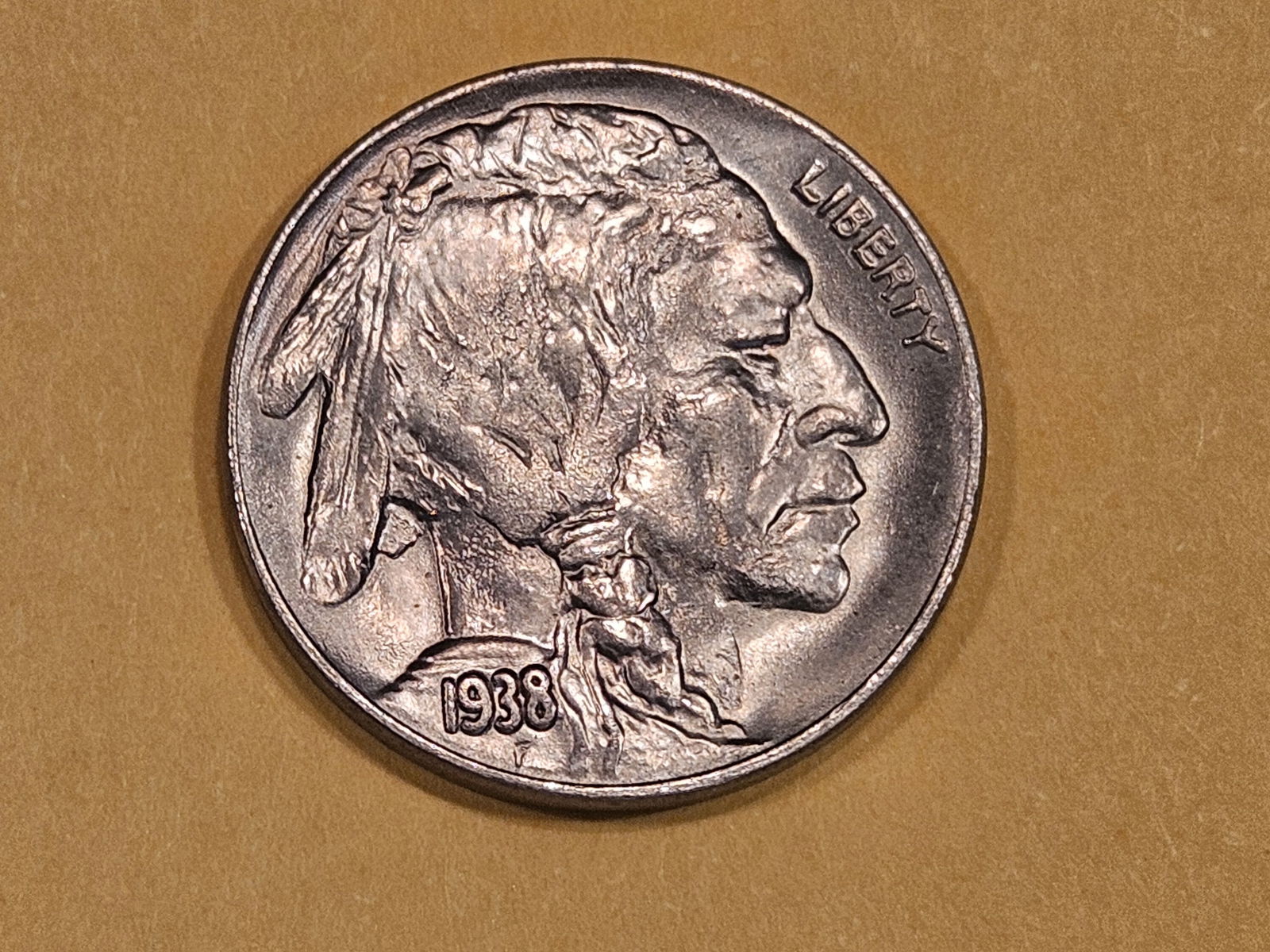 * GEM Brilliant Uncirculated 1938-D Buffalo Nickel (1 of 8)