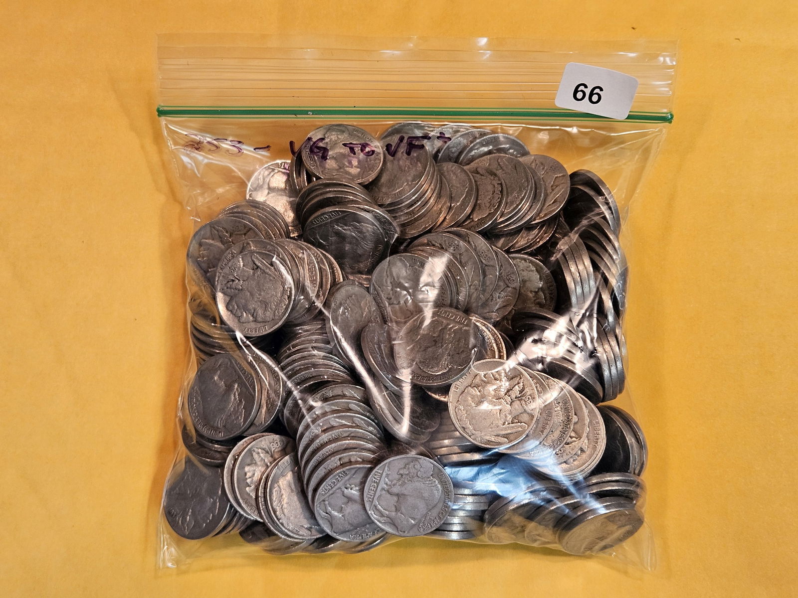 Two Hundred fifty-three Buffalo Nickels (1 of 1)