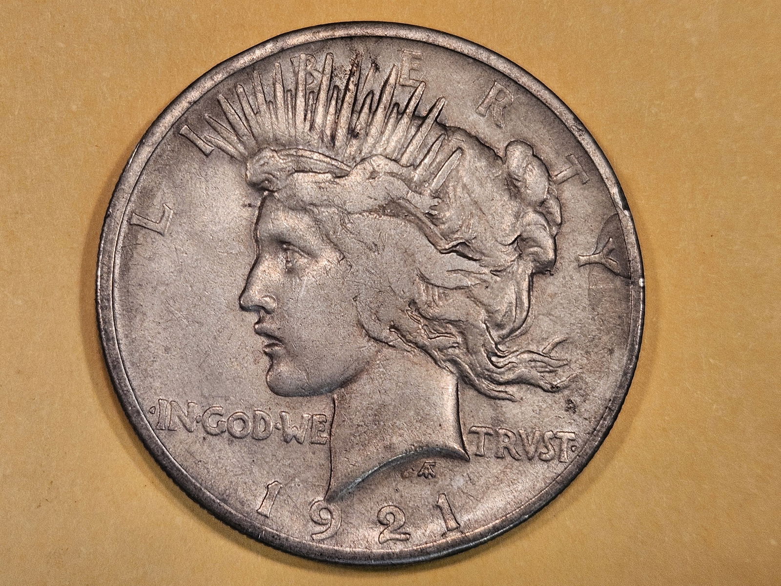** KEY DATE ** 1921 Peace Dollar in Extra Fine (1 of 3)