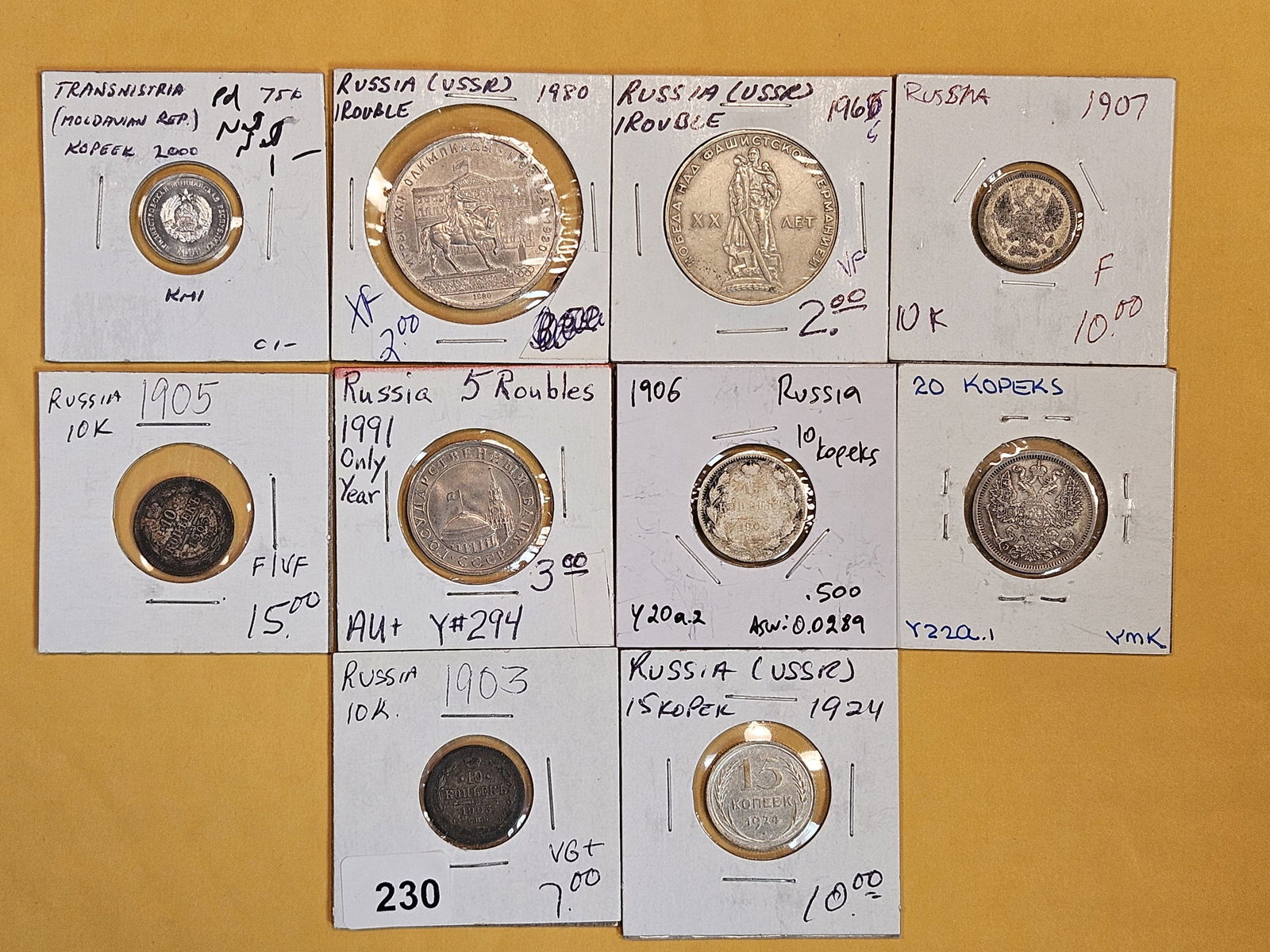 Ten Cool World Coins (1 of 2)