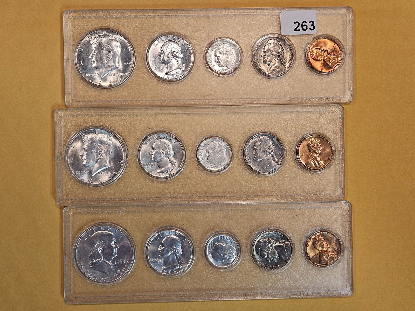 Three US BU Coin Sets (1 of 2)
