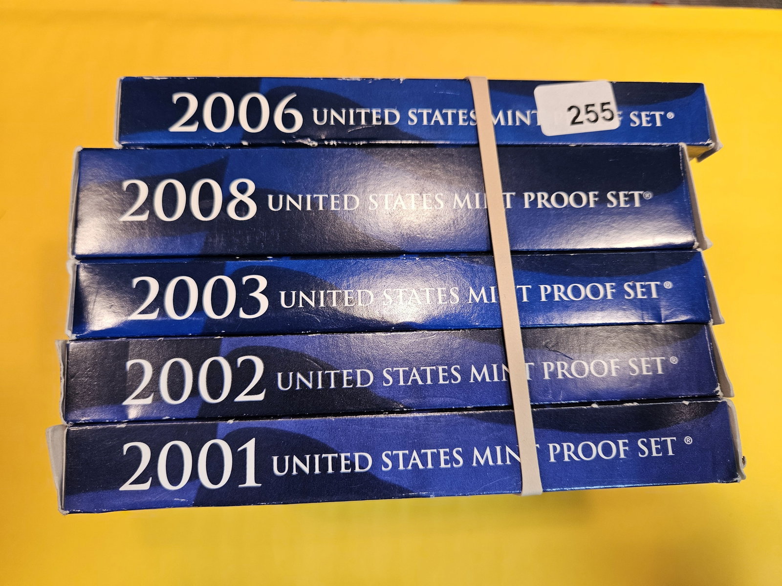Five Mixed US Proof Sets (1 of 1)