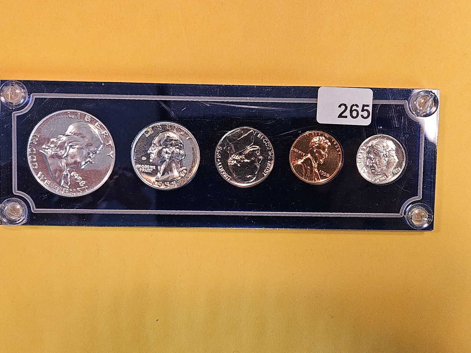 GEM 1958 US Proof Set (1 of 6)