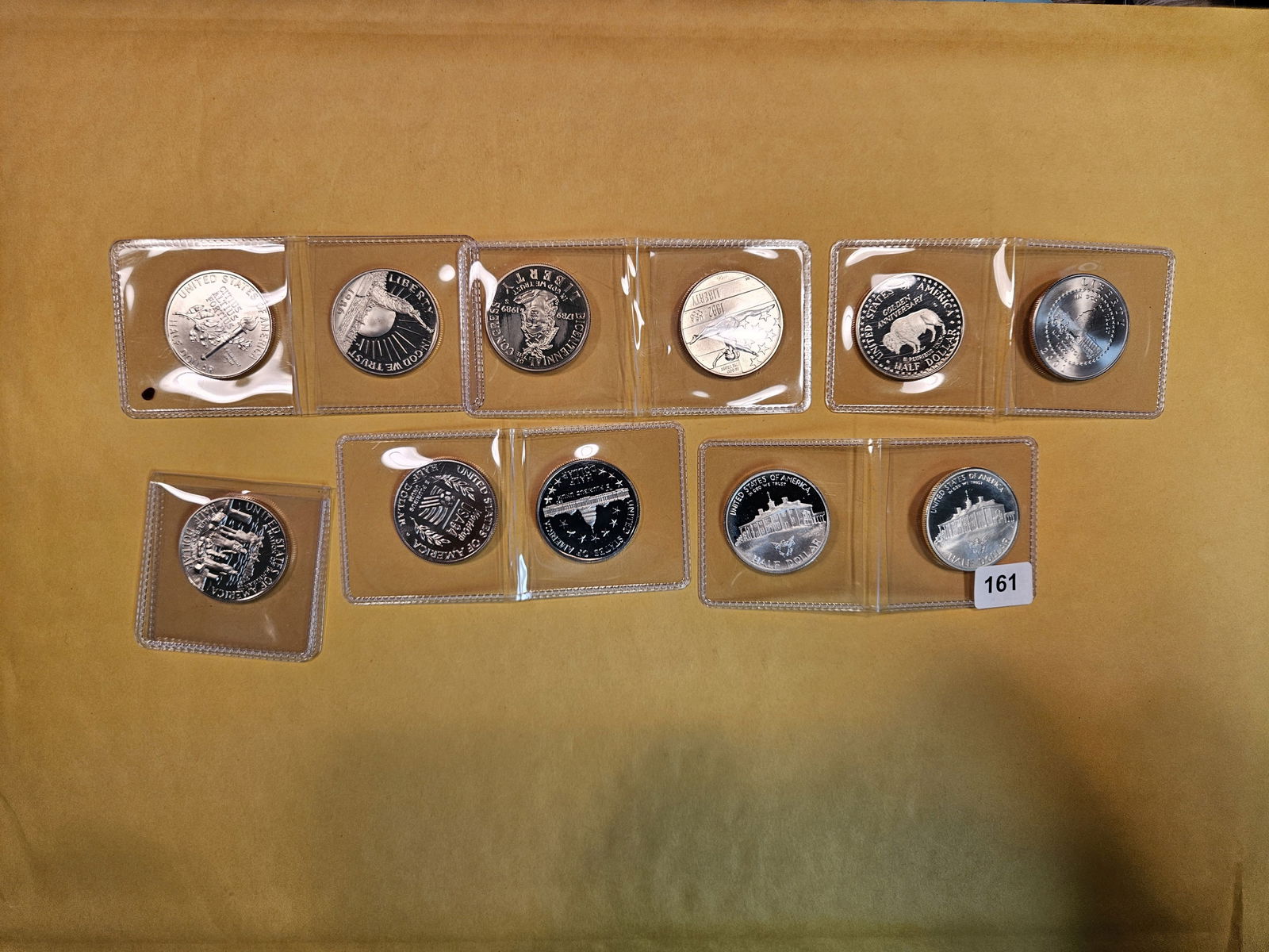 Eleven mixed Commemorative Half Dollars (1 of 7)