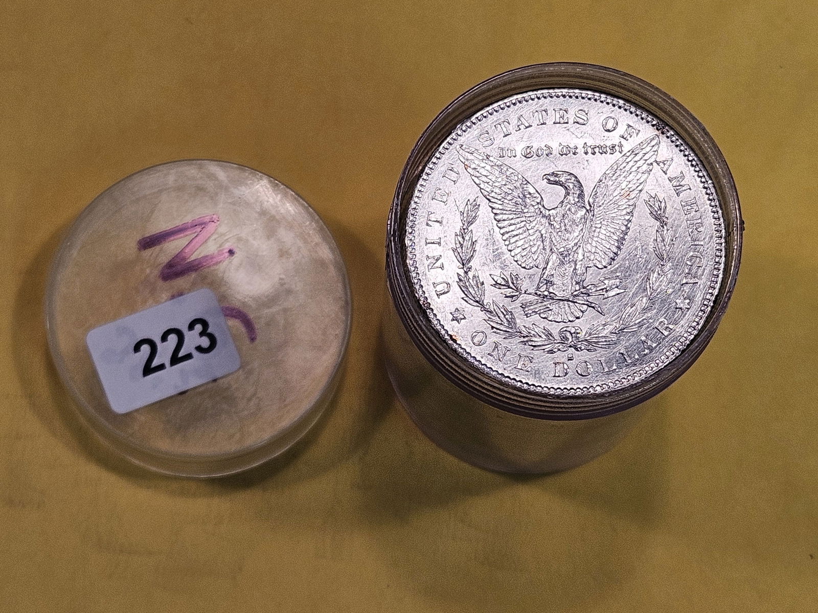 FULL ROLL! Twenty Morgan Silver Dollars (1 of 2)