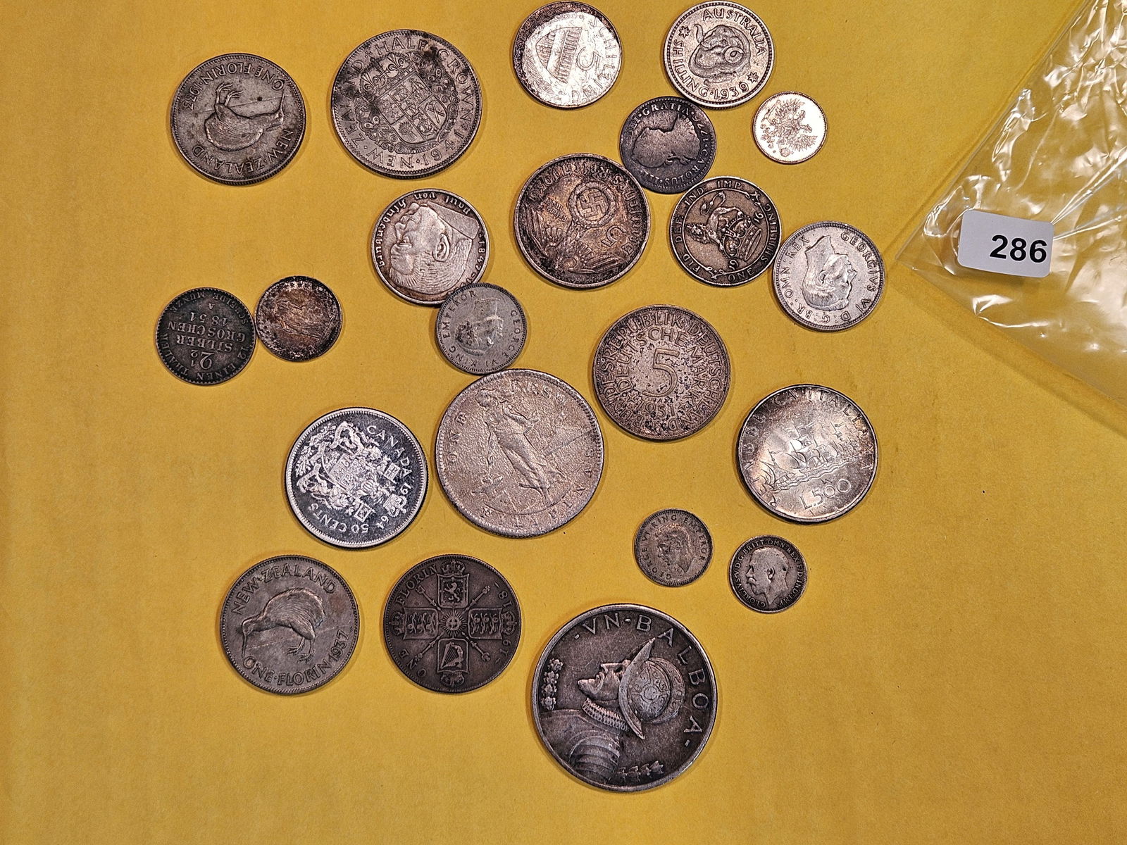 Nice big mix of Silver World Coins (1 of 2)