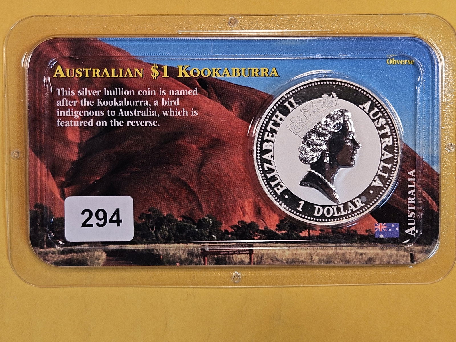 GEM 1993 Australia Silver Dollar (1 of 2)