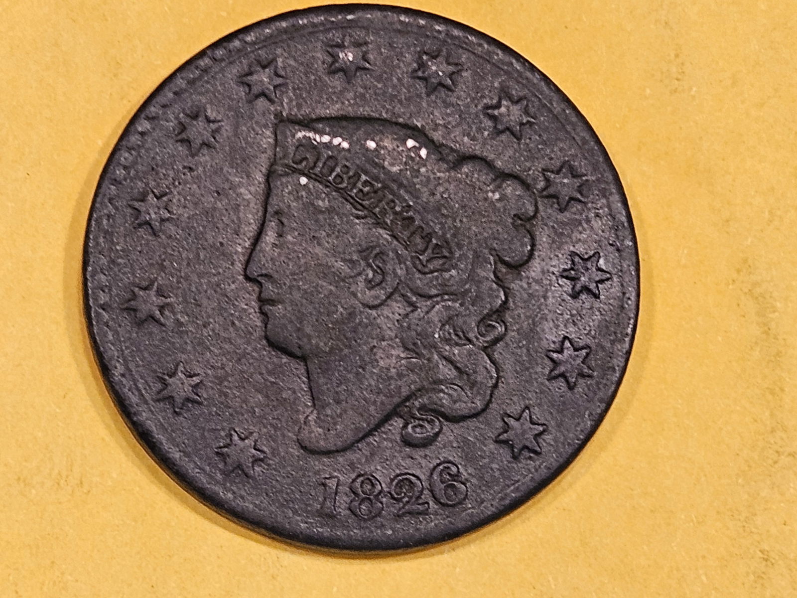 1826 Coronet Head Large Cent (1 of 3)