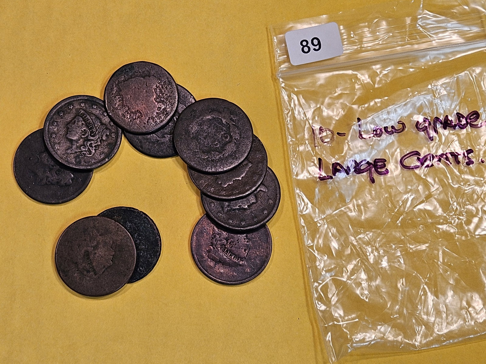 Ten large Cents (1 of 1)