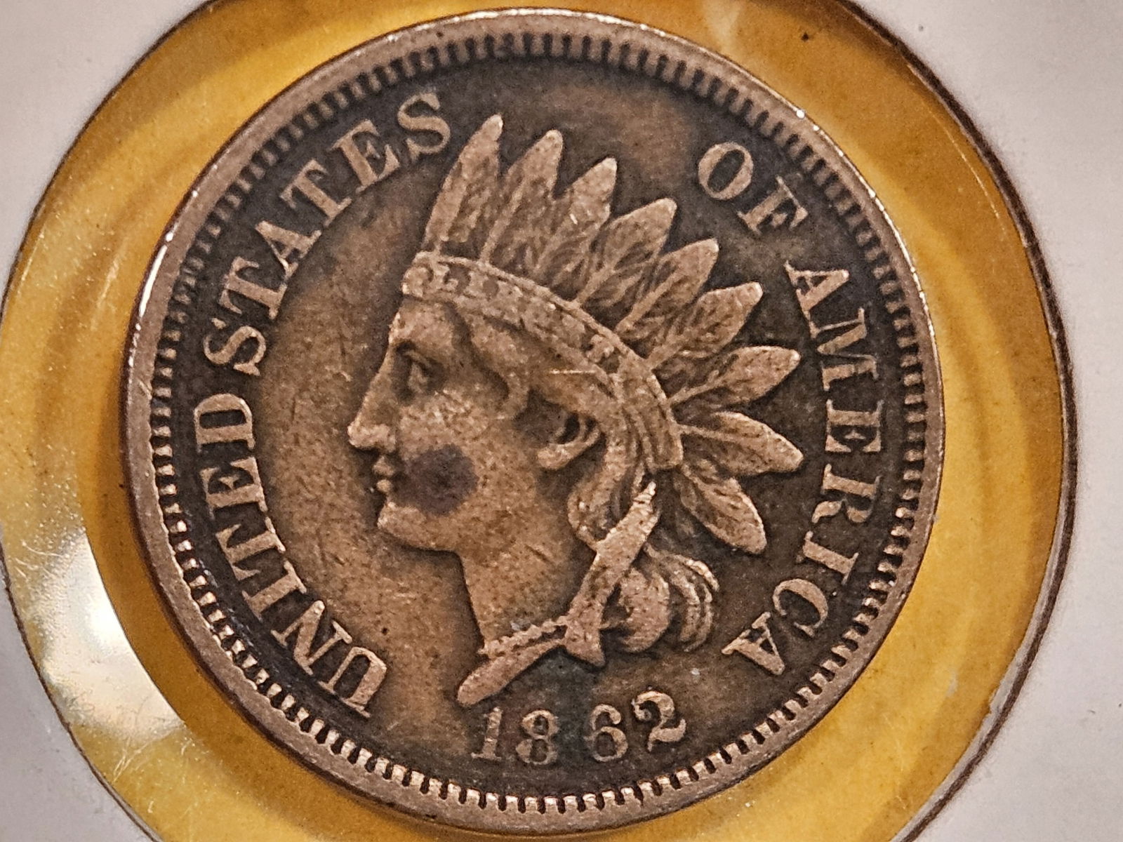 1862 Copper-Nickel Indian Cent (1 of 3)