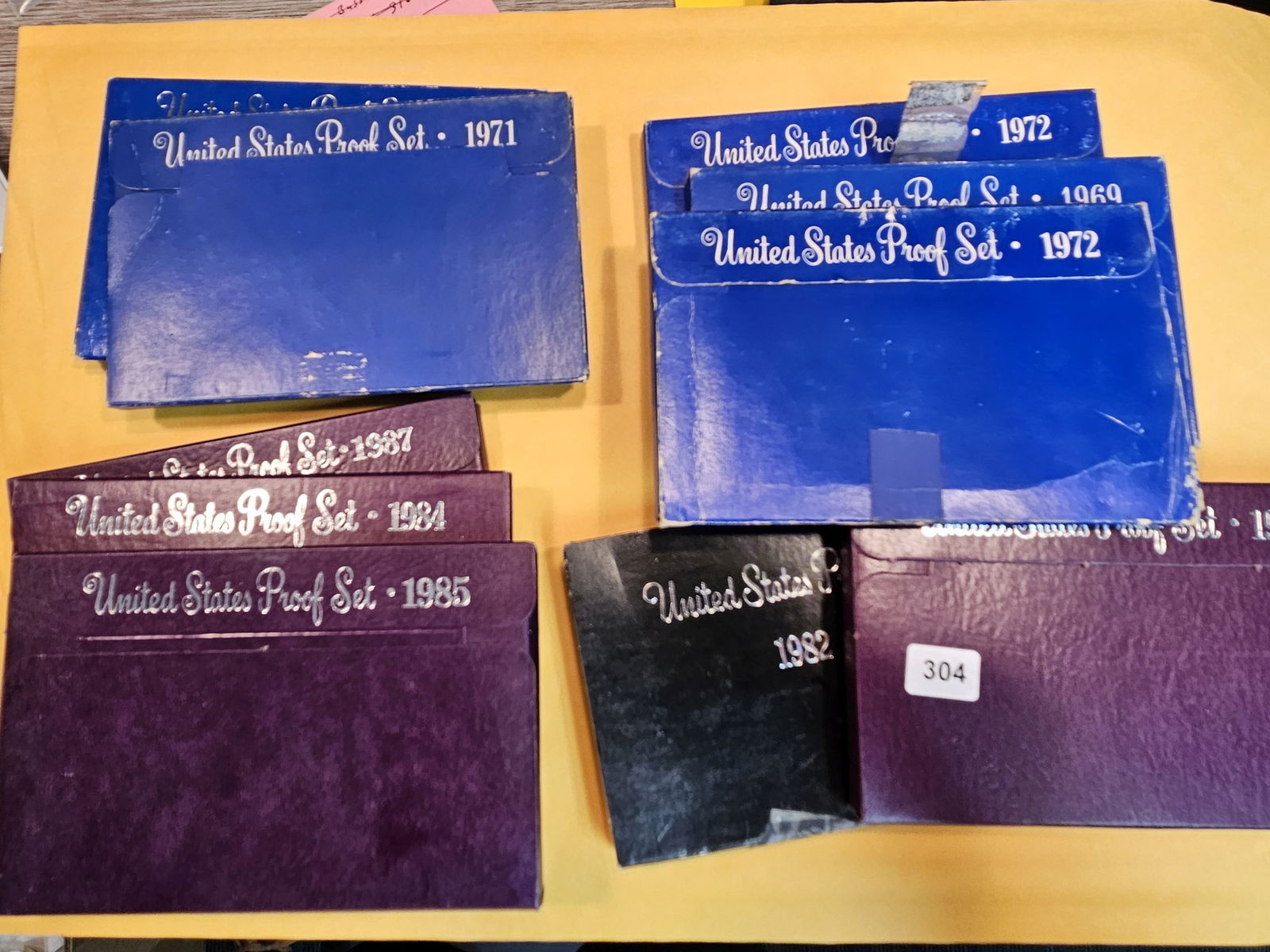 TEN Mixed US Proof Sets (1 of 1)