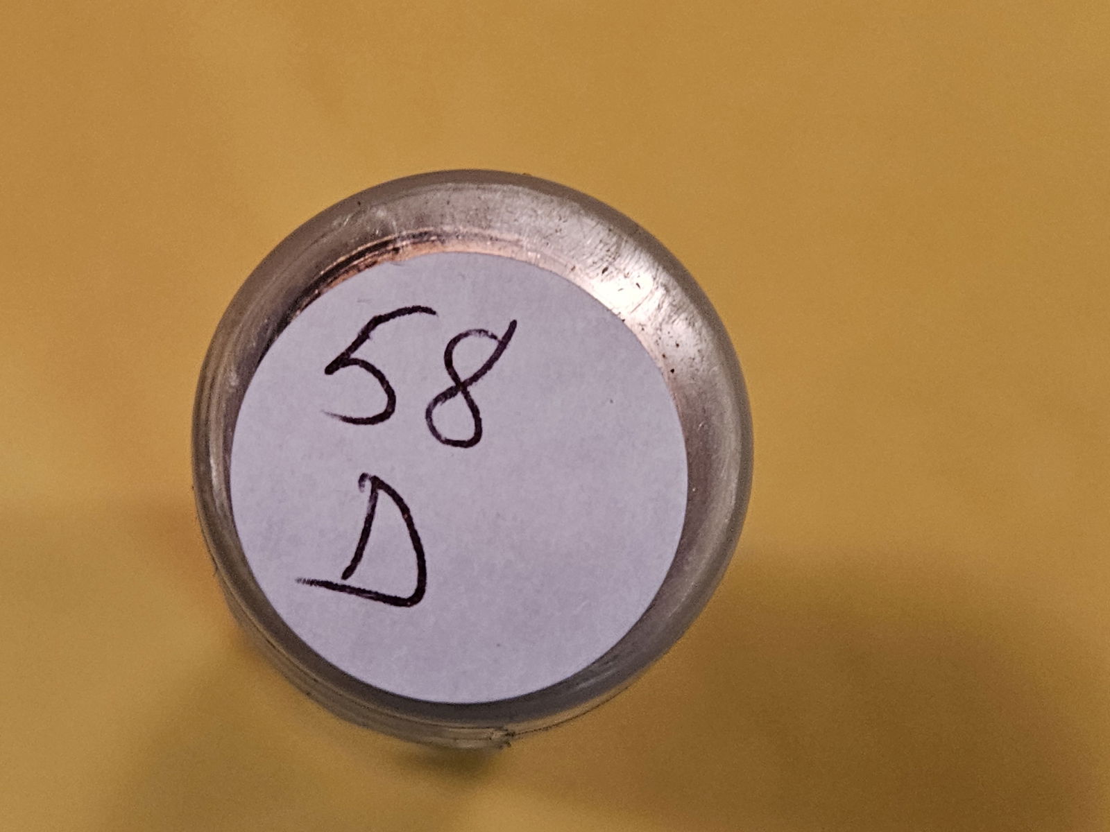 Brilliant Uncirculated Red 1958-D Wheat cent roll (1 of 2)