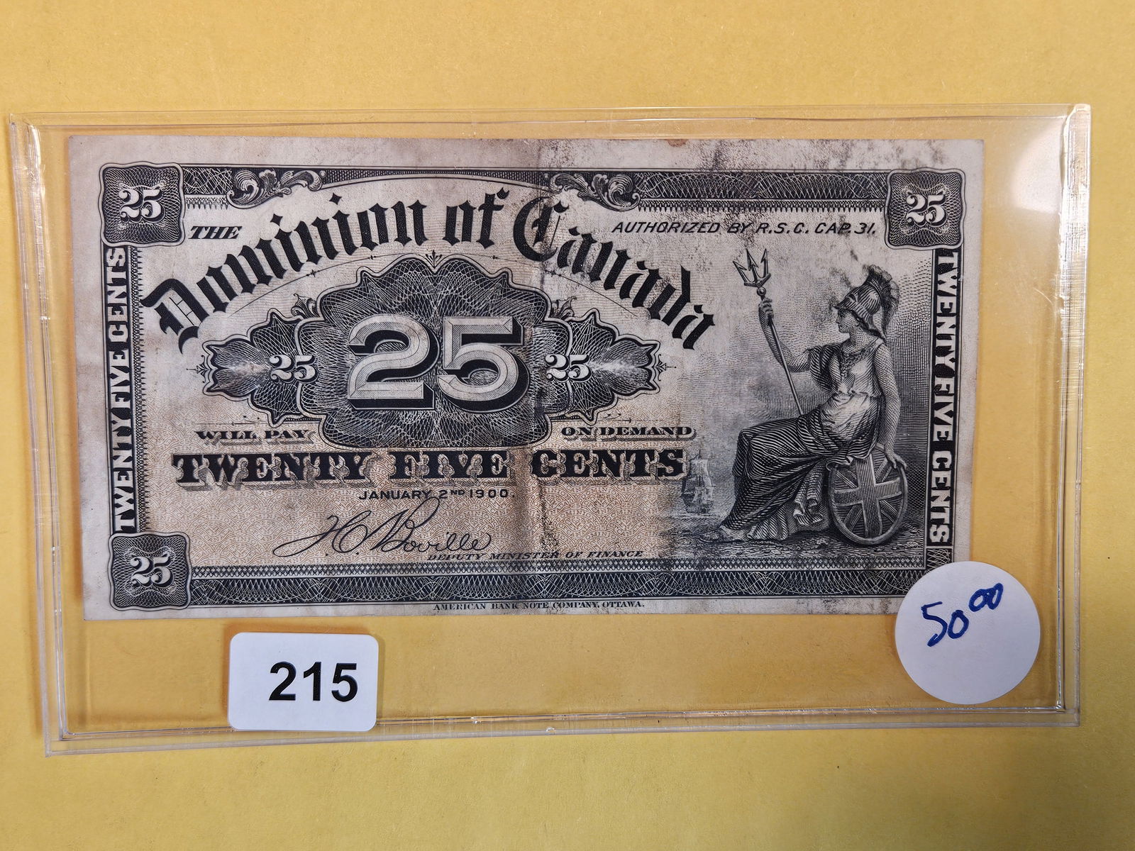 Dominion of Canada Twenty-Five Cents (1 of 2)