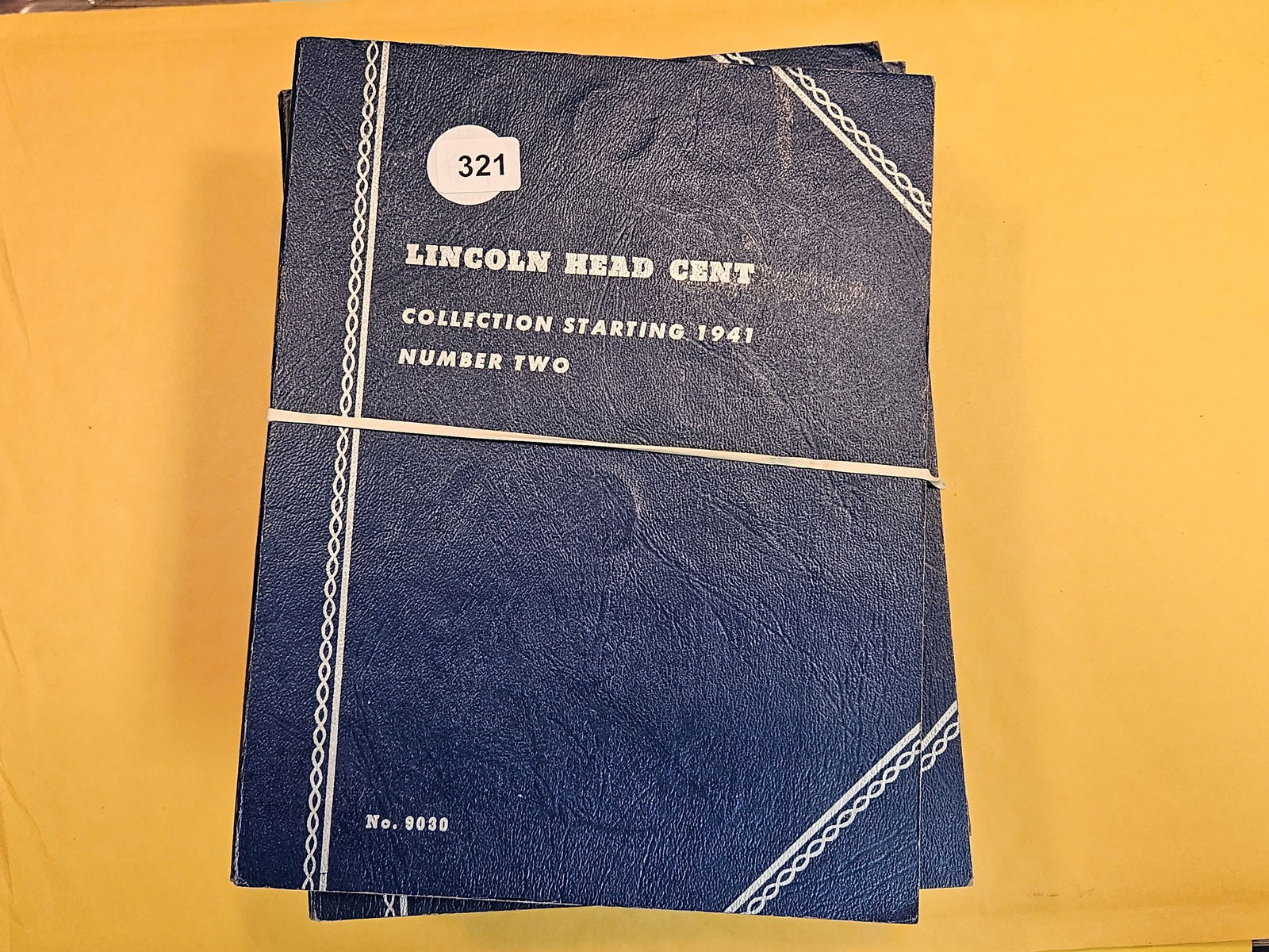 Ten full or mostly full Lincoln cent albums (1 of 2)