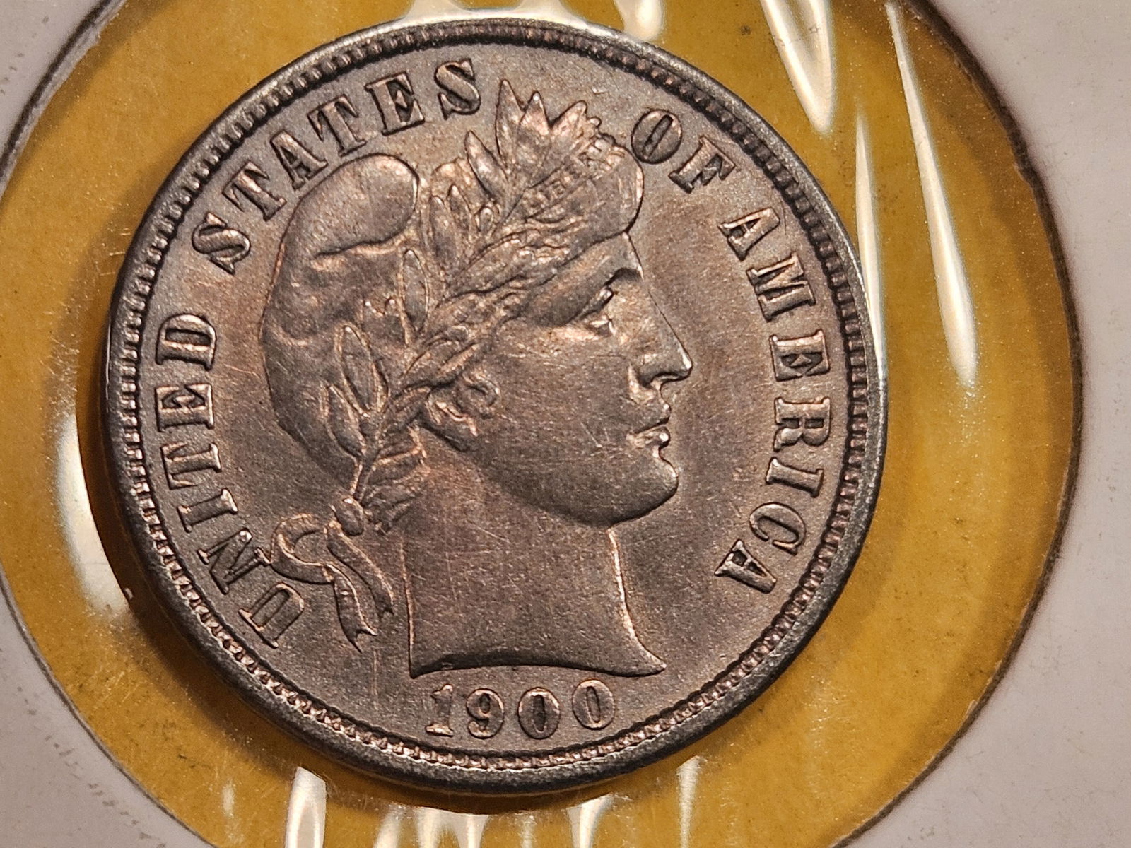 1900 Barber Dime in About Uncirculated (1 of 5)