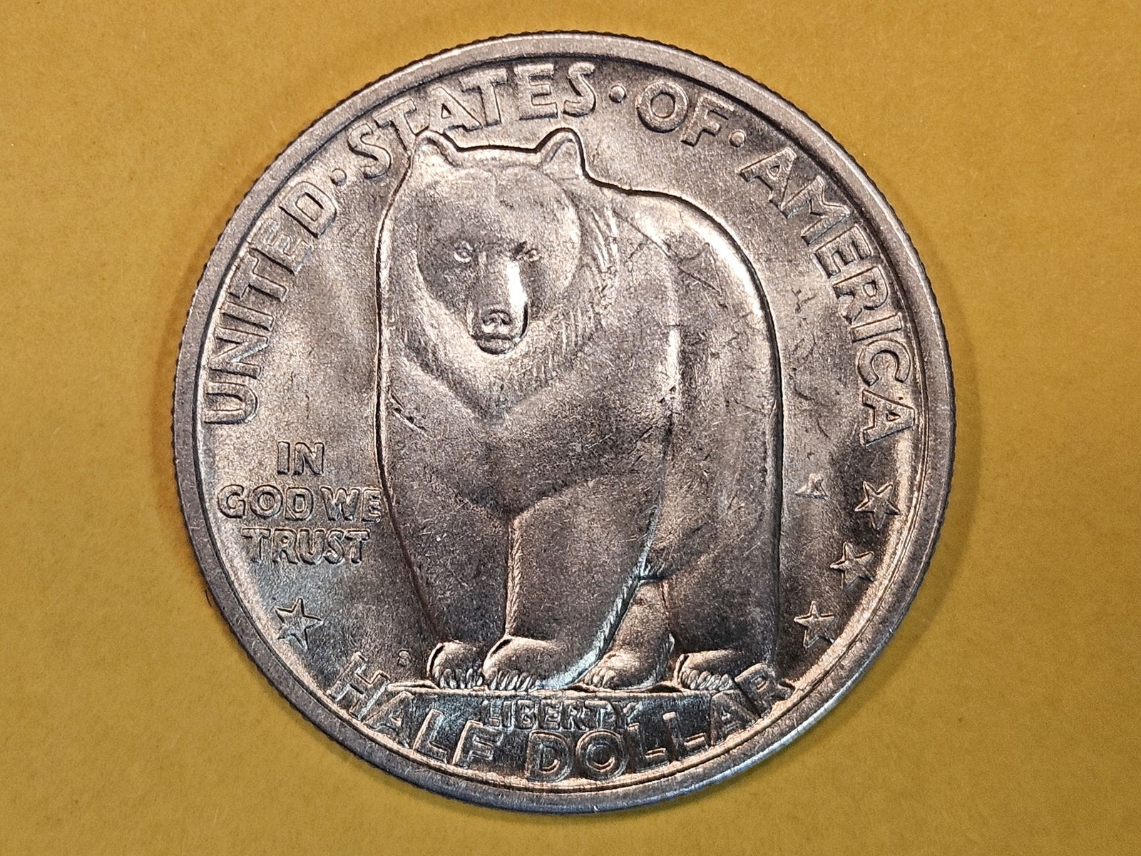 Very Choice Brilliant Uncirculated 1936-S Commemorative Half Dollar (1 of 8)